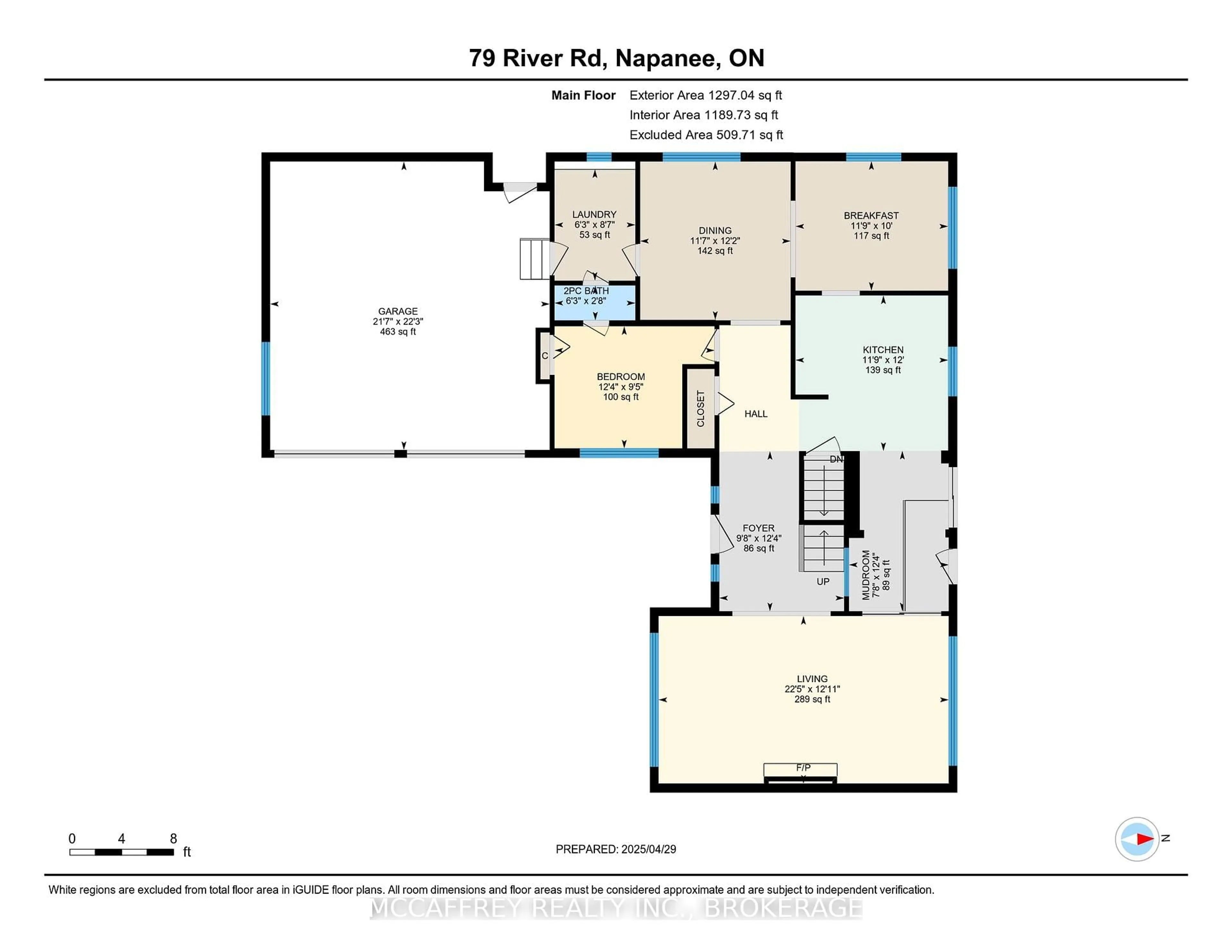 Floor plan for 79 River Rd, Greater Napanee Ontario K7R 3H3