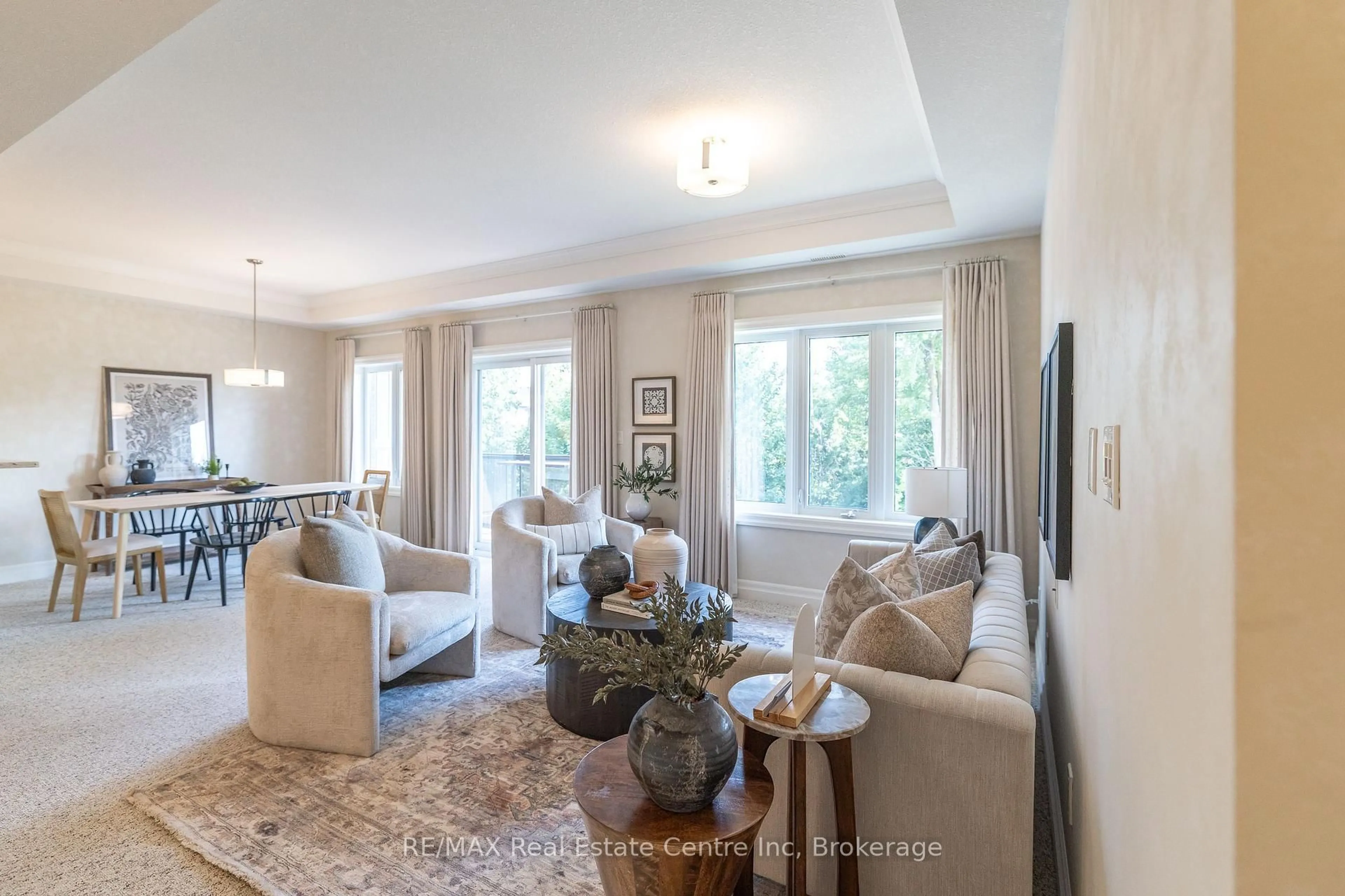 Living room with furniture, unknown for 23 Stumpf St #310, Centre Wellington Ontario N0B 1S0