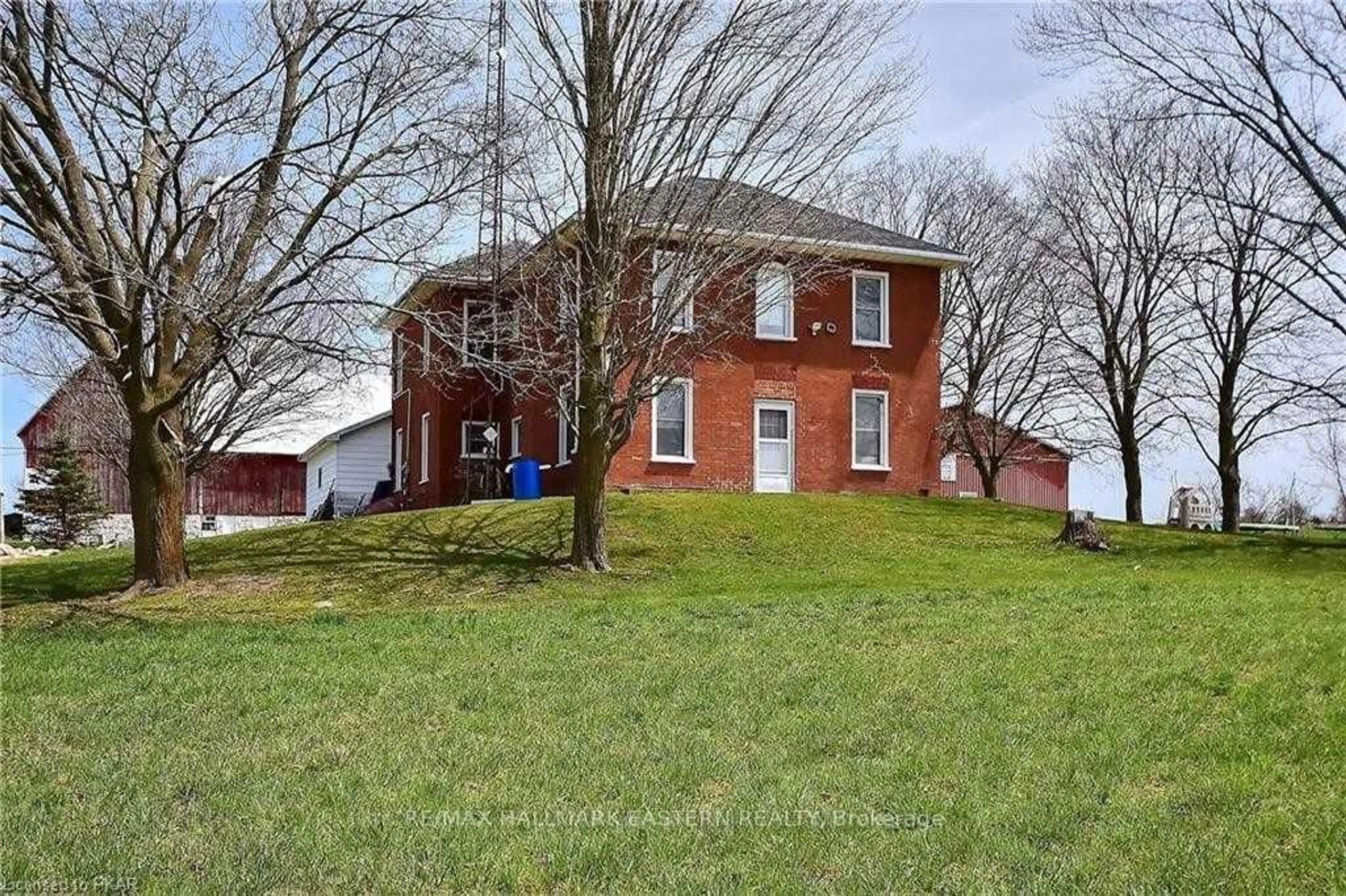 Home with brick exterior material, street for 1490 Centre Rd, Douro-Dummer Ontario K9J 6Y1