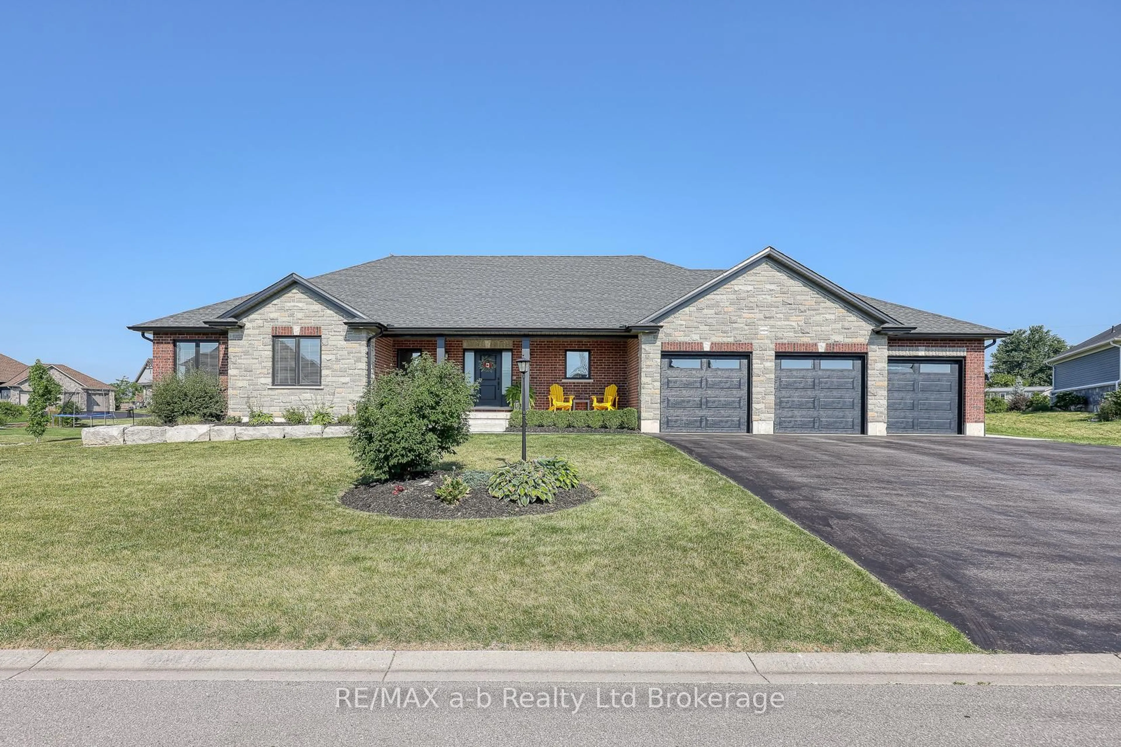 Home with brick exterior material, street for 49286 Ashland Ave, Malahide Ontario N0L 2J0
