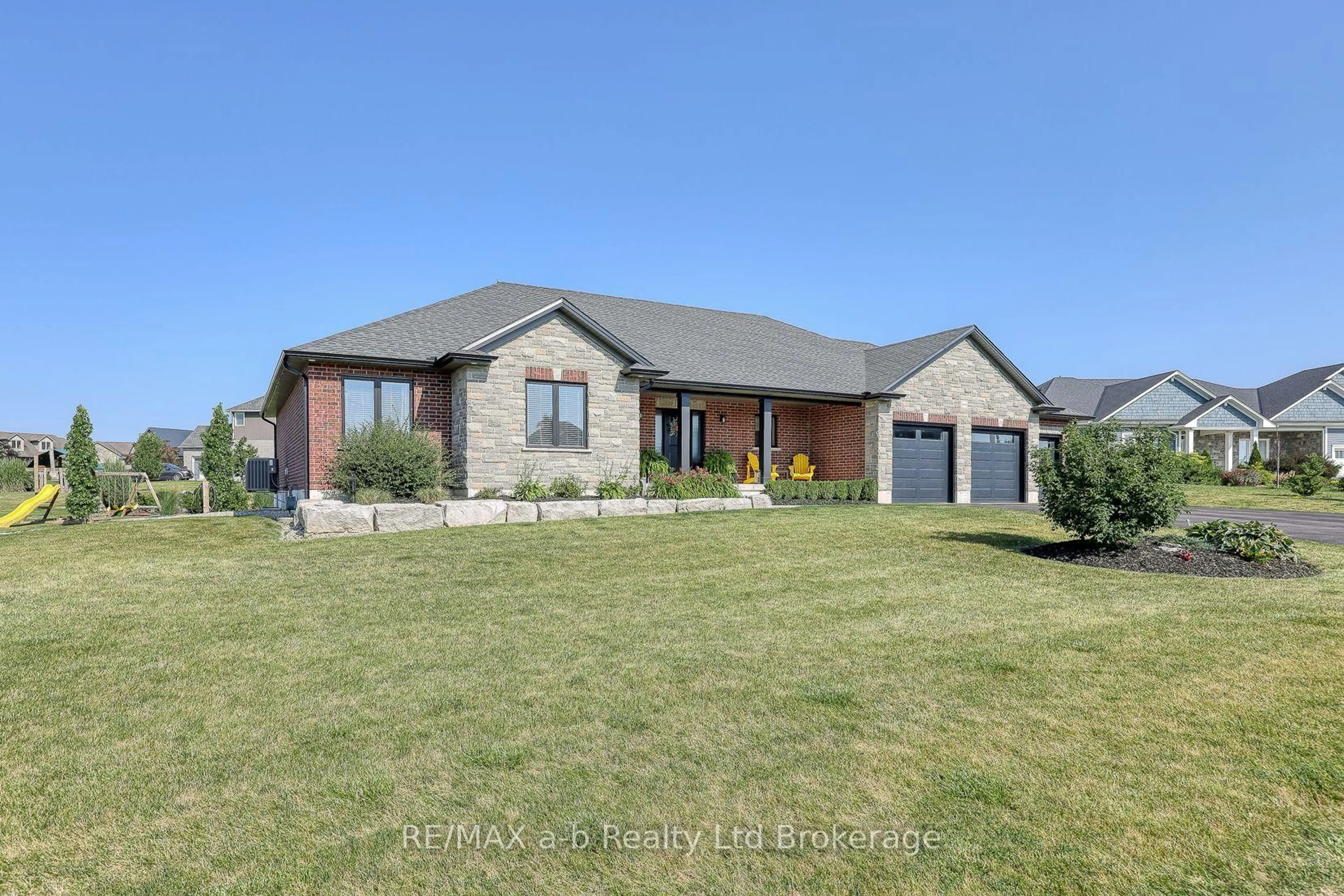Home with brick exterior material, street for 49286 Ashland Ave, Malahide Ontario N0L 2J0