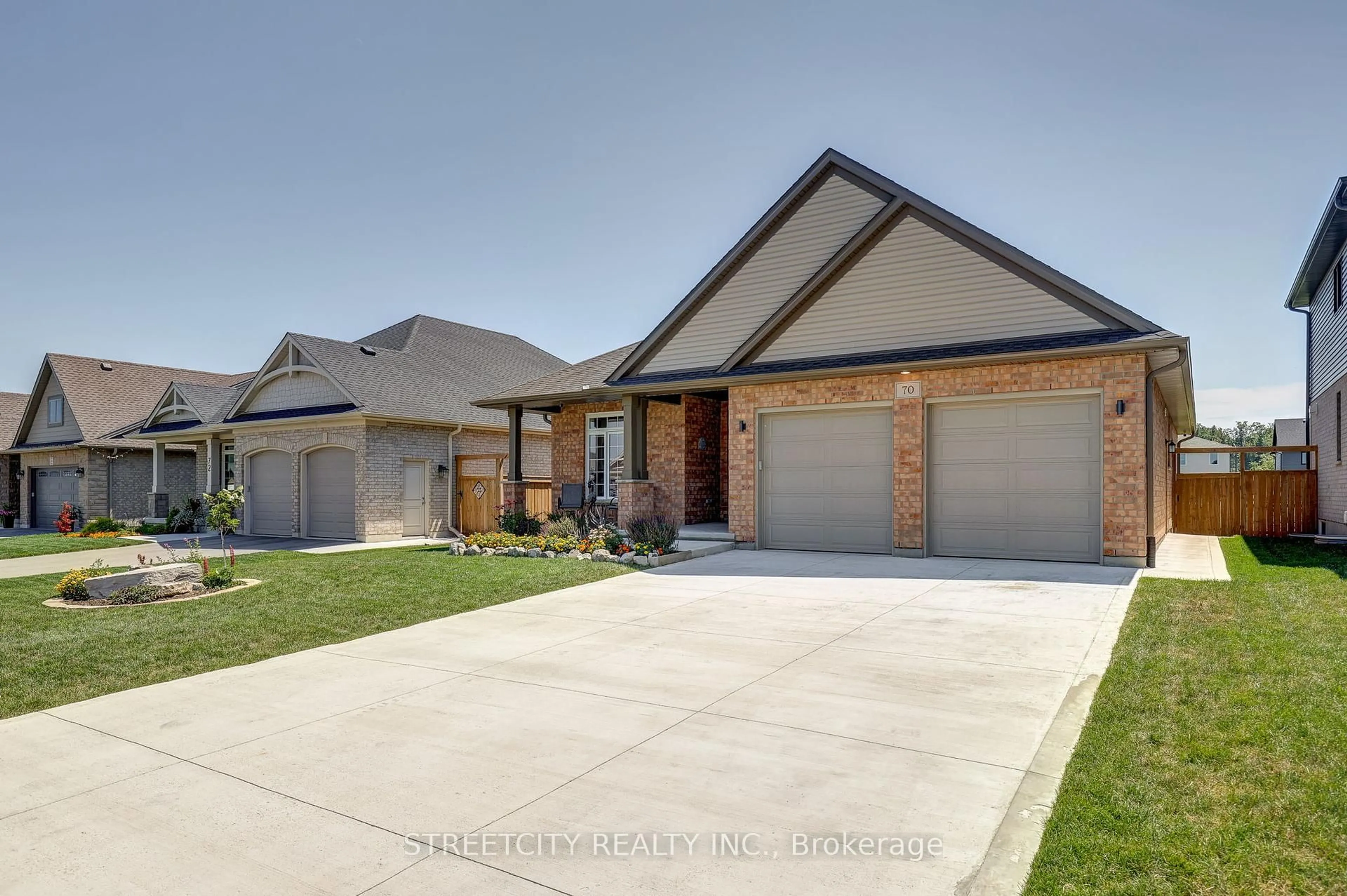 Home with brick exterior material, street for 70 Acorn Tr, St. Thomas Ontario N5R 0H5