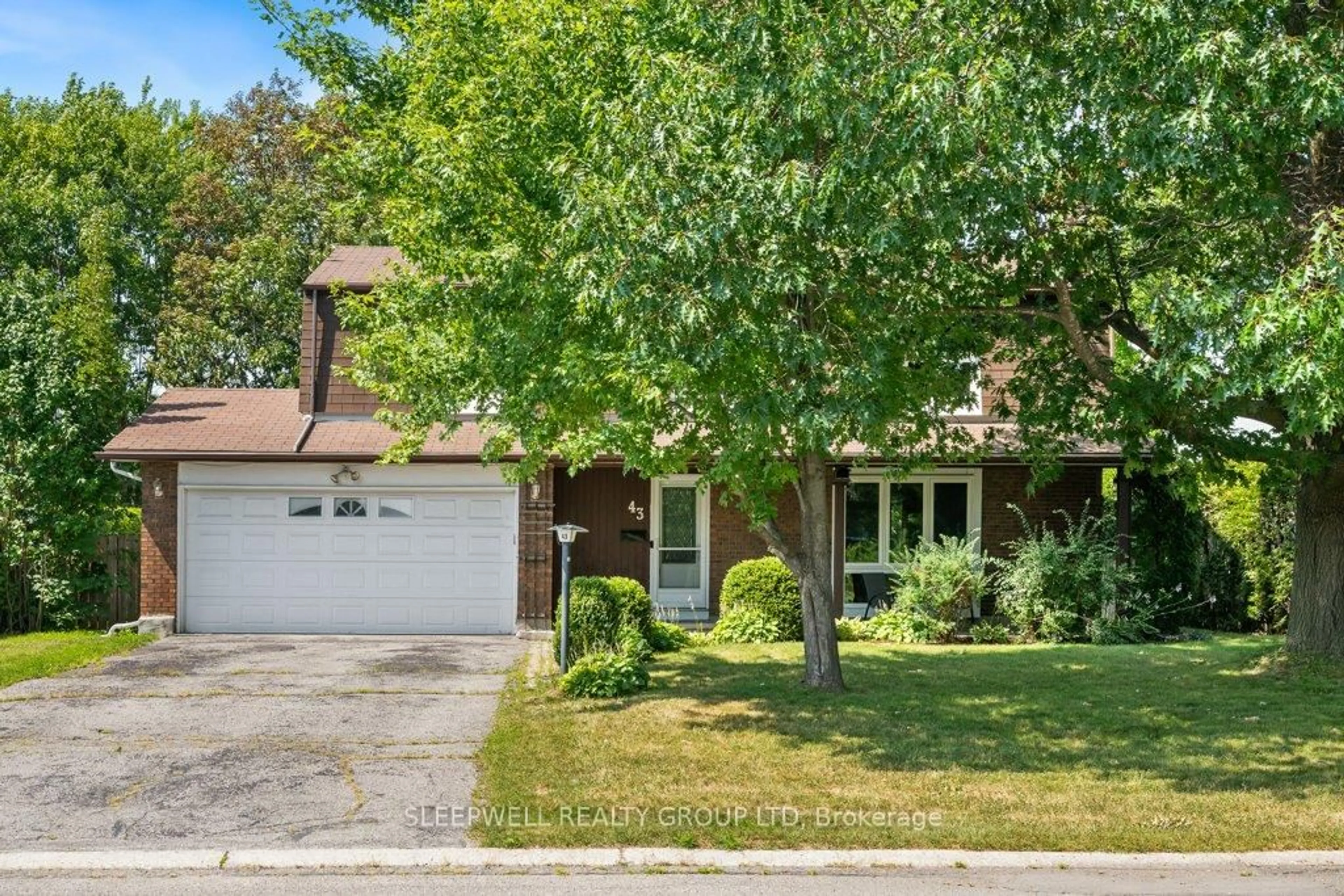 Home with brick exterior material, street for 43 Parkglen Dr, Ottawa Ontario K2G 3G7