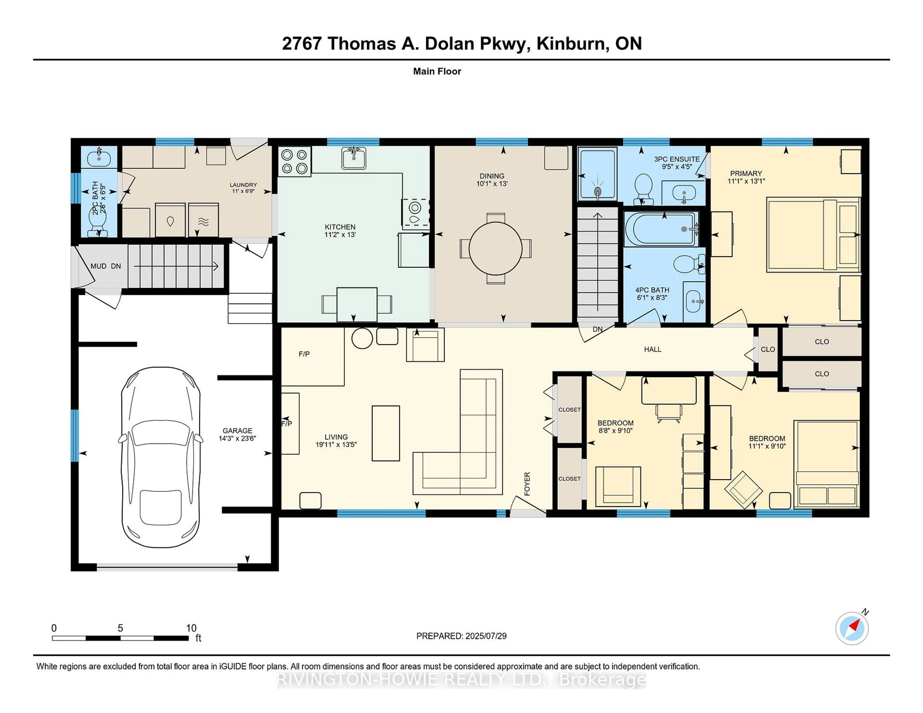 Floor plan for 2767 Thomas Dolan Pkwy, Kinburn Ontario K0A 2H0