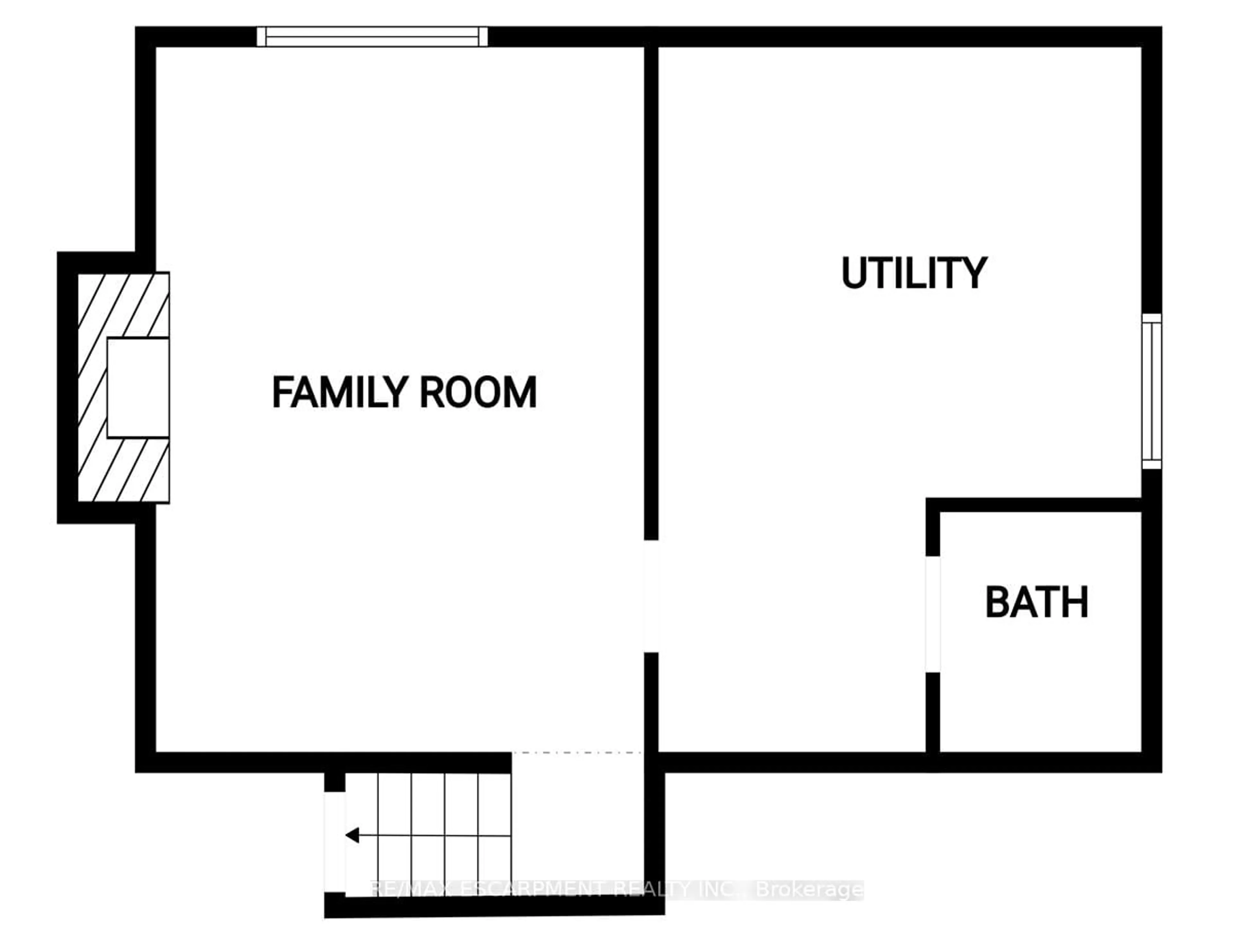 Floor plan for 33 Dubarry Blvd, Hamilton Ontario L8T 2V6