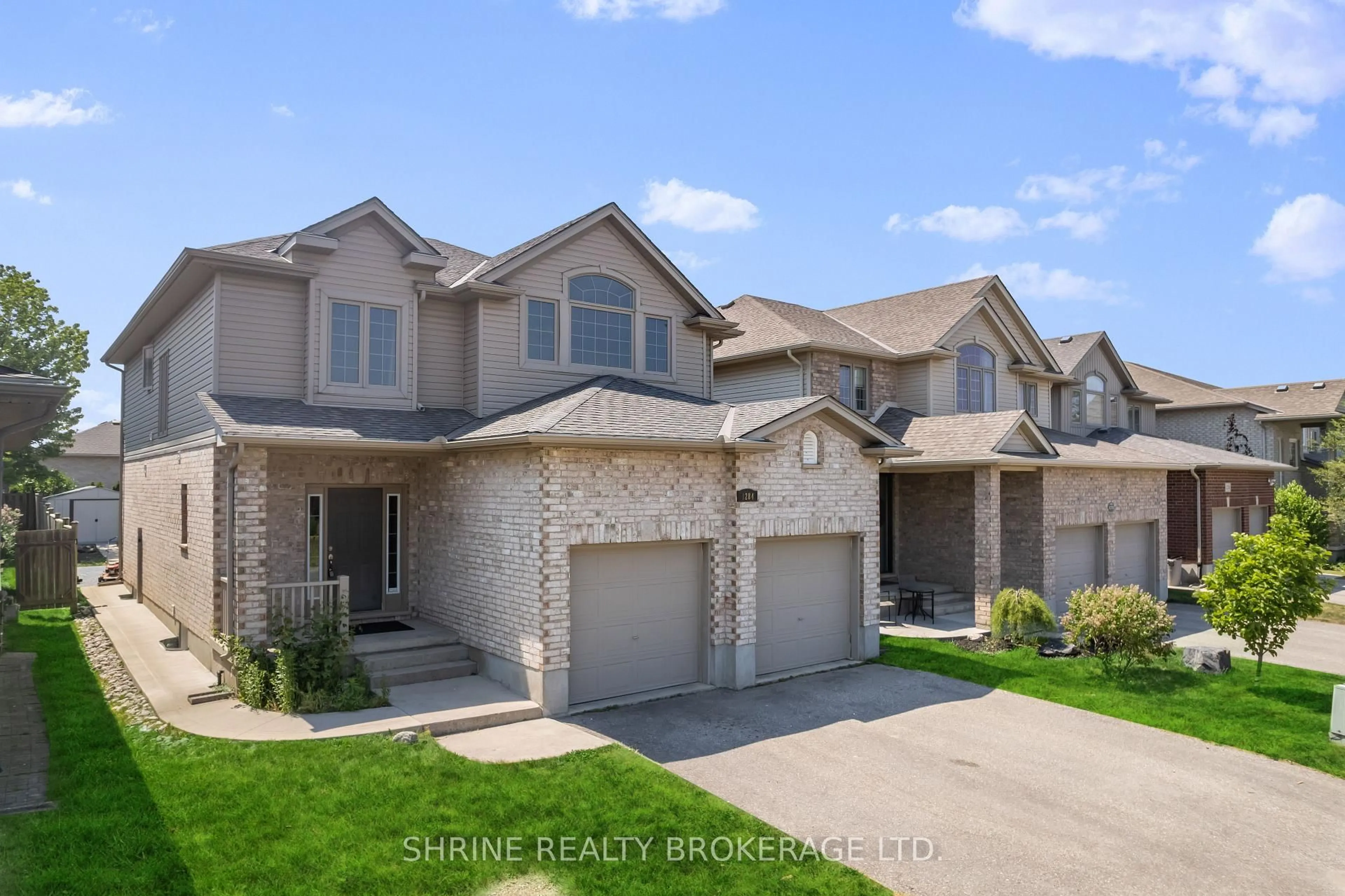 Home with brick exterior material, street for 1284 OAKCROSSING Rd, London North Ontario N6H 0C2