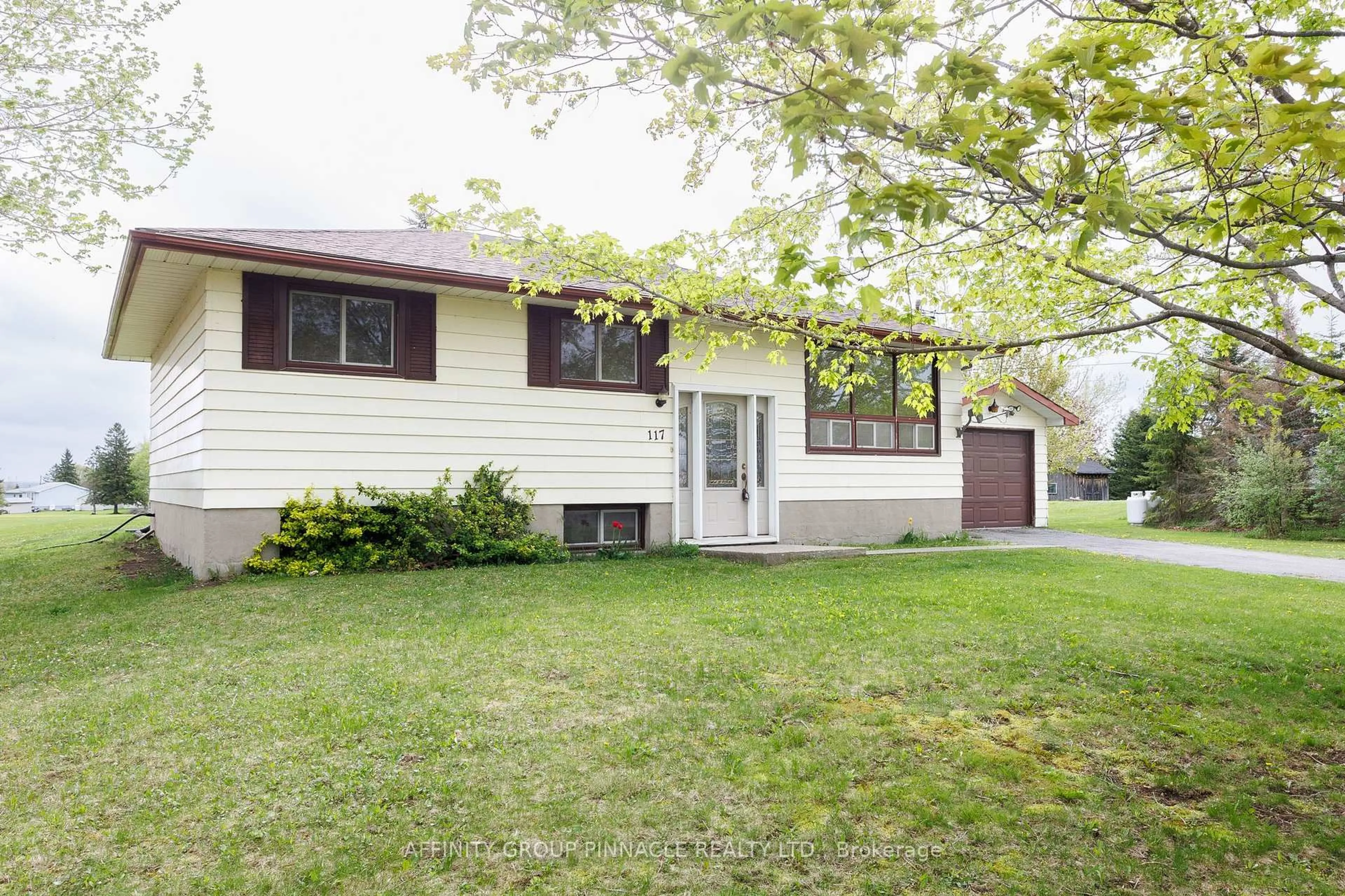 Home with vinyl exterior material, street for 117 Anderson Dr, Kawartha Lakes Ontario K0M 1G0