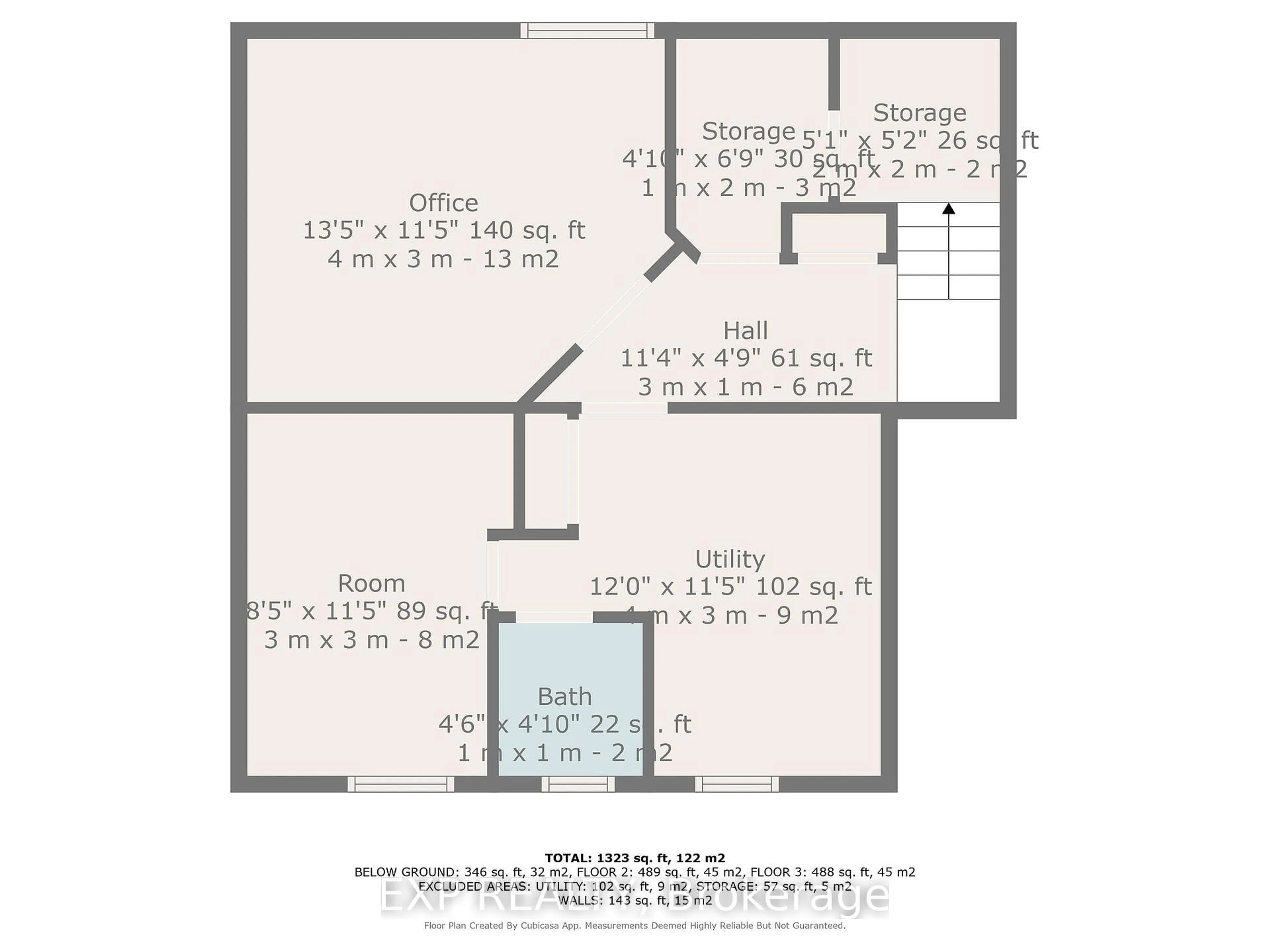Floor plan for 807 CAMBRIDGE St, Woodstock Ontario N4S 4V8