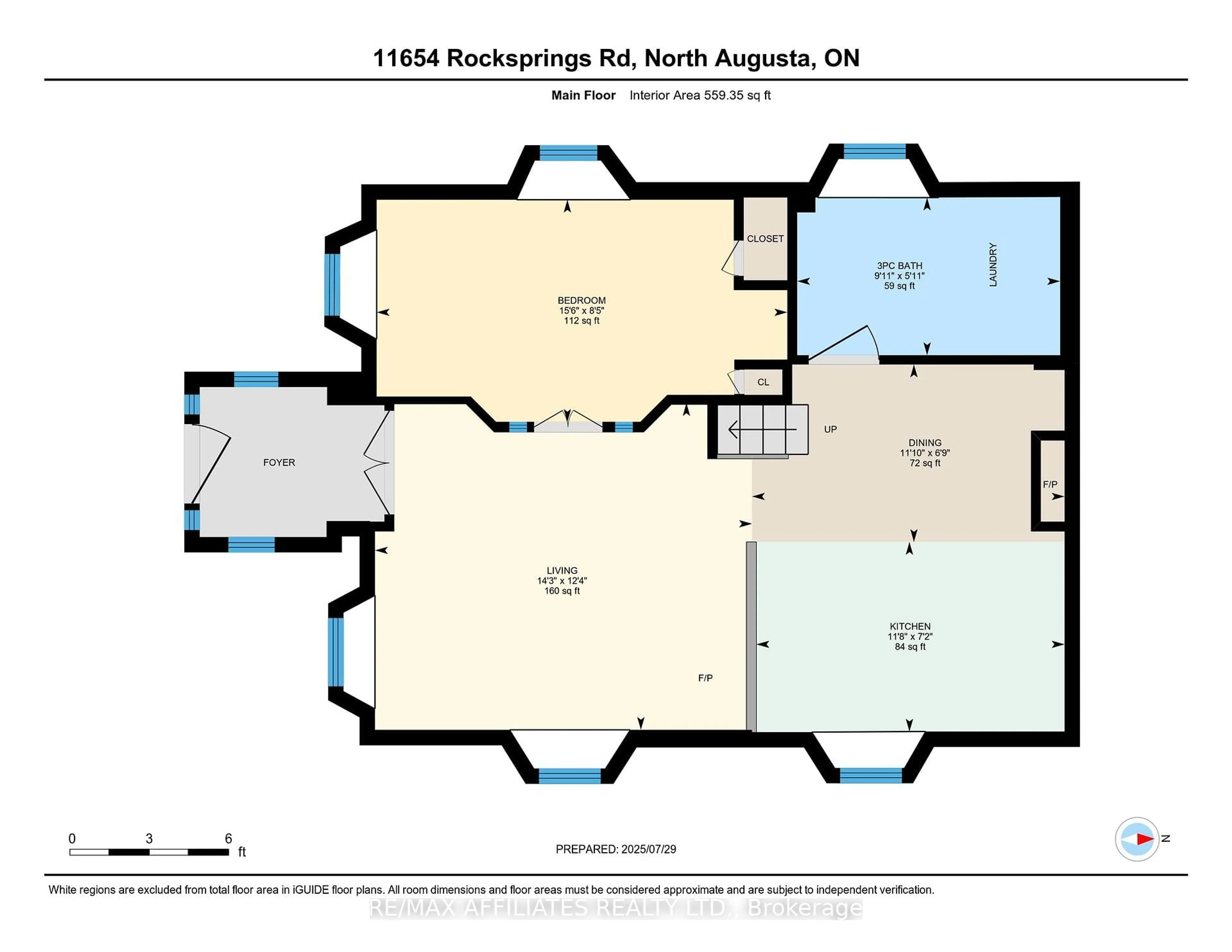 Floor plan for 11654 Rocksprings Rd, Elizabethtown-Kitley Ontario K0G 1R0