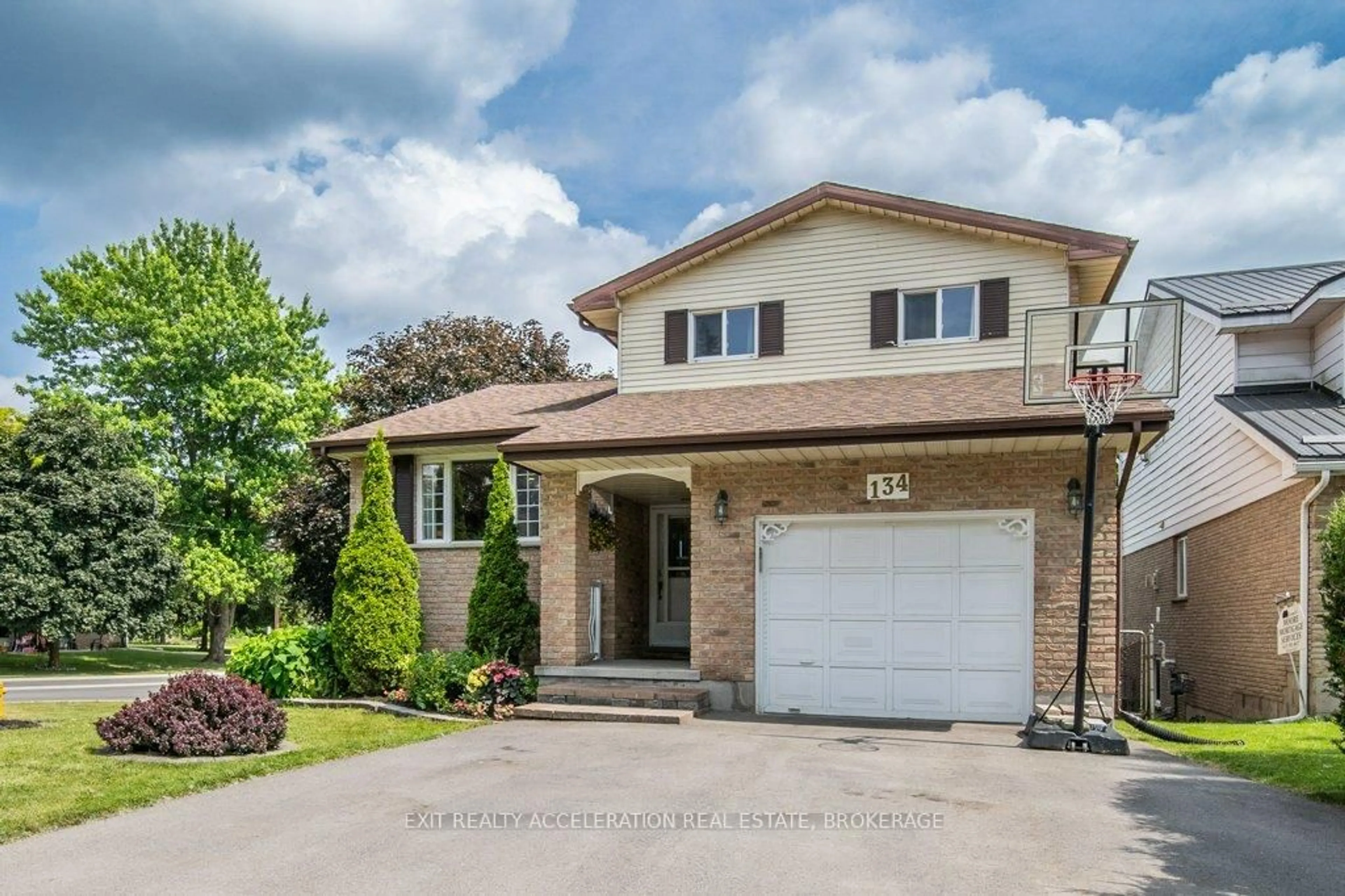 Home with brick exterior material, street for 134 Shoreline Cres, Greater Napanee Ontario K7R 3W2