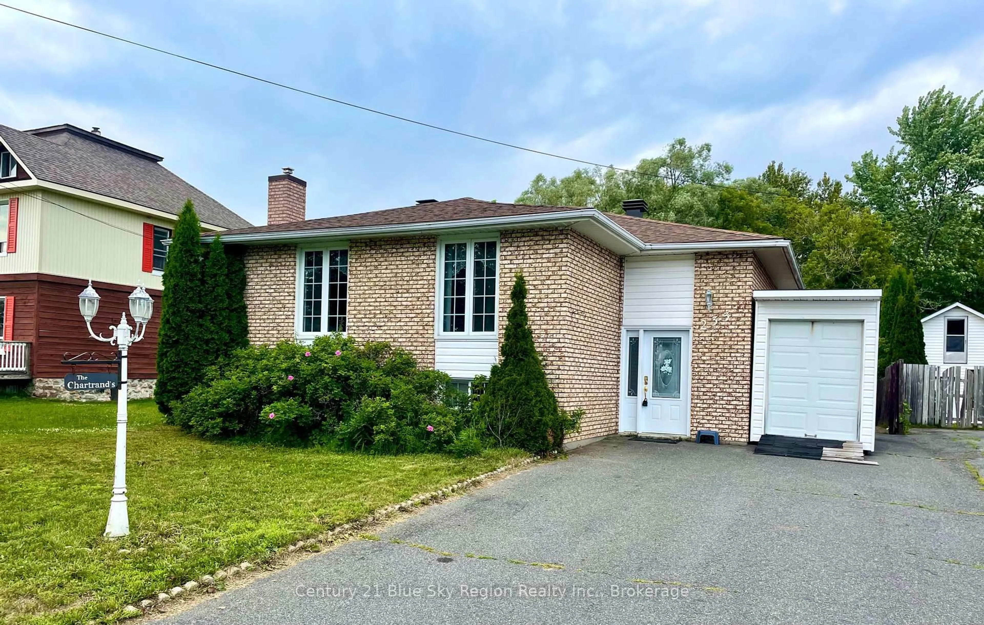 Home with brick exterior material, street for 233 Salter St, West Nipissing Ontario P2B 3B7