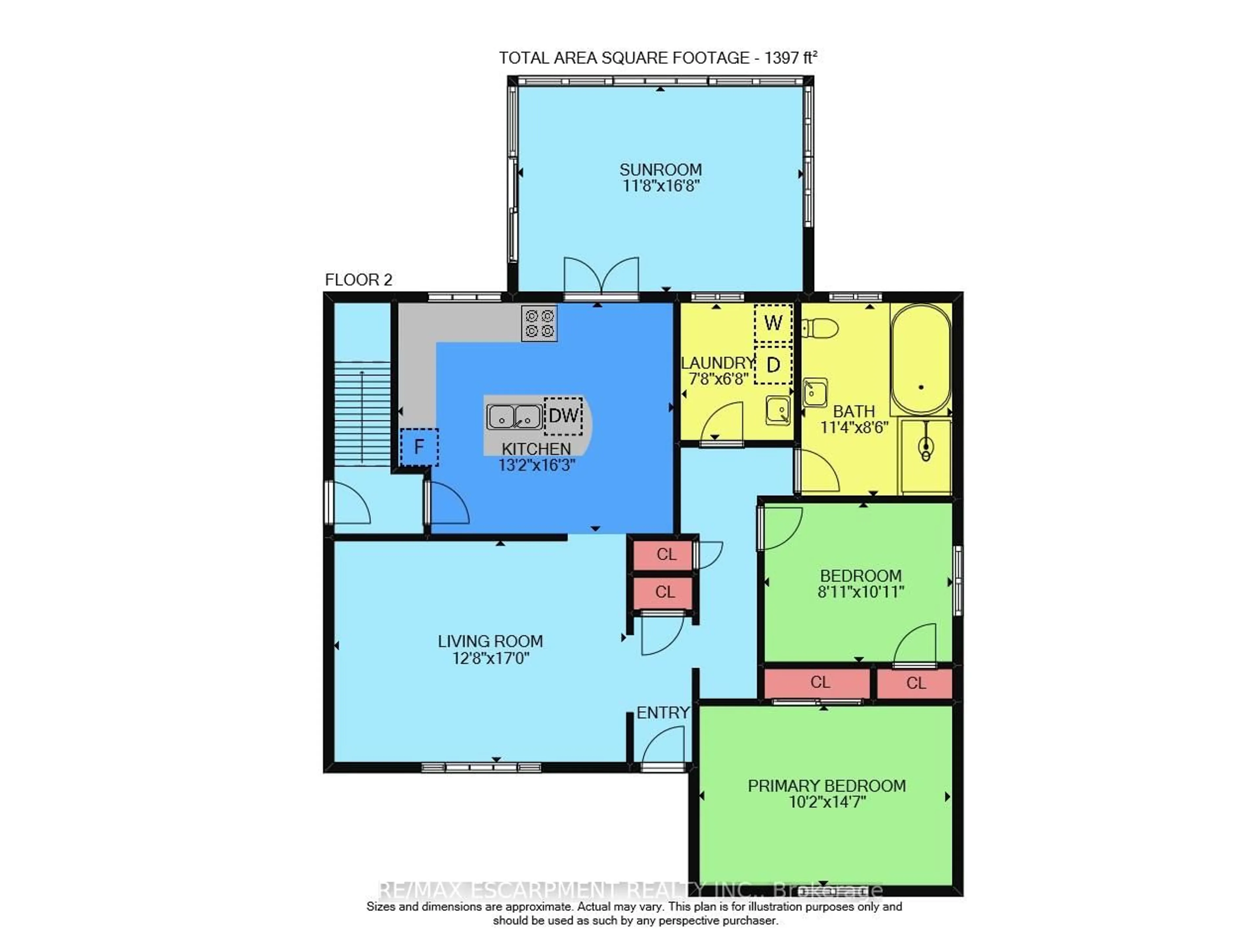 Floor plan for 95 Mountain Ave, Hamilton Ontario L8G 3P6