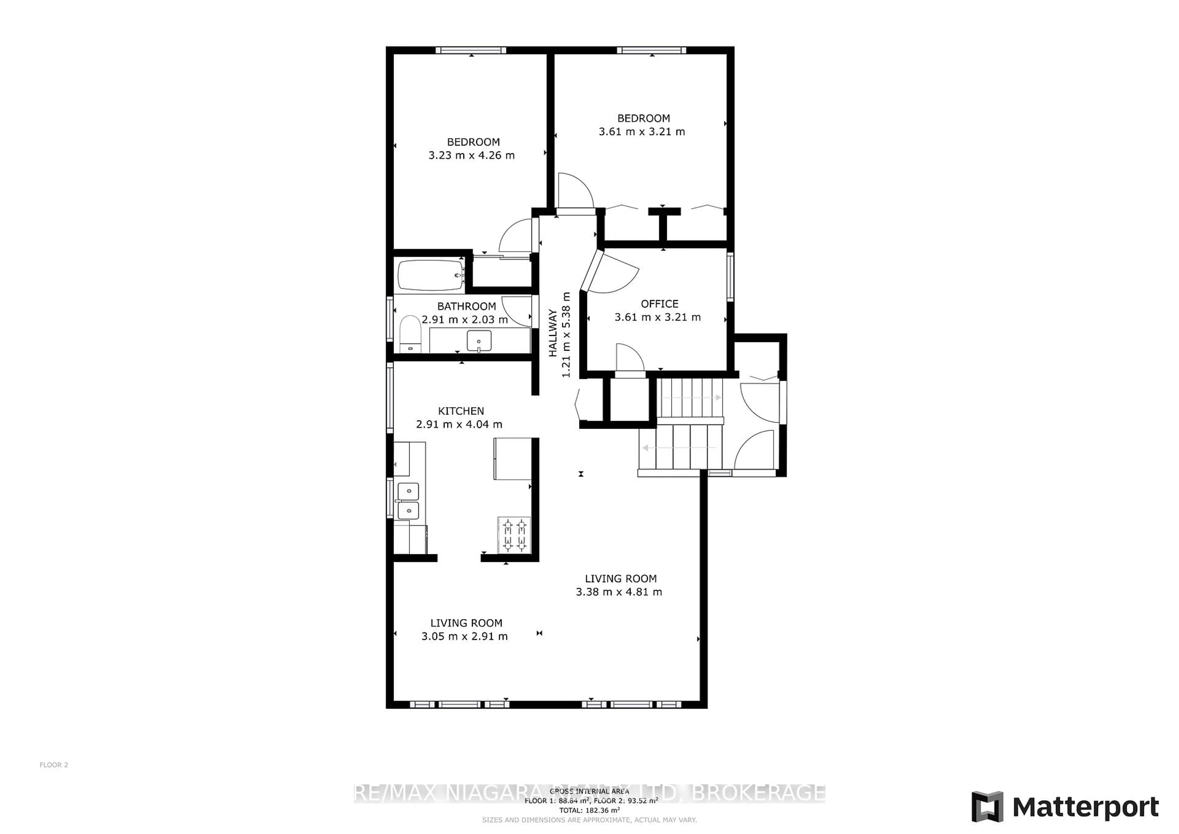 Floor plan for 10960 Lakeshore Rd, Wainfleet Ontario L3K 5V4