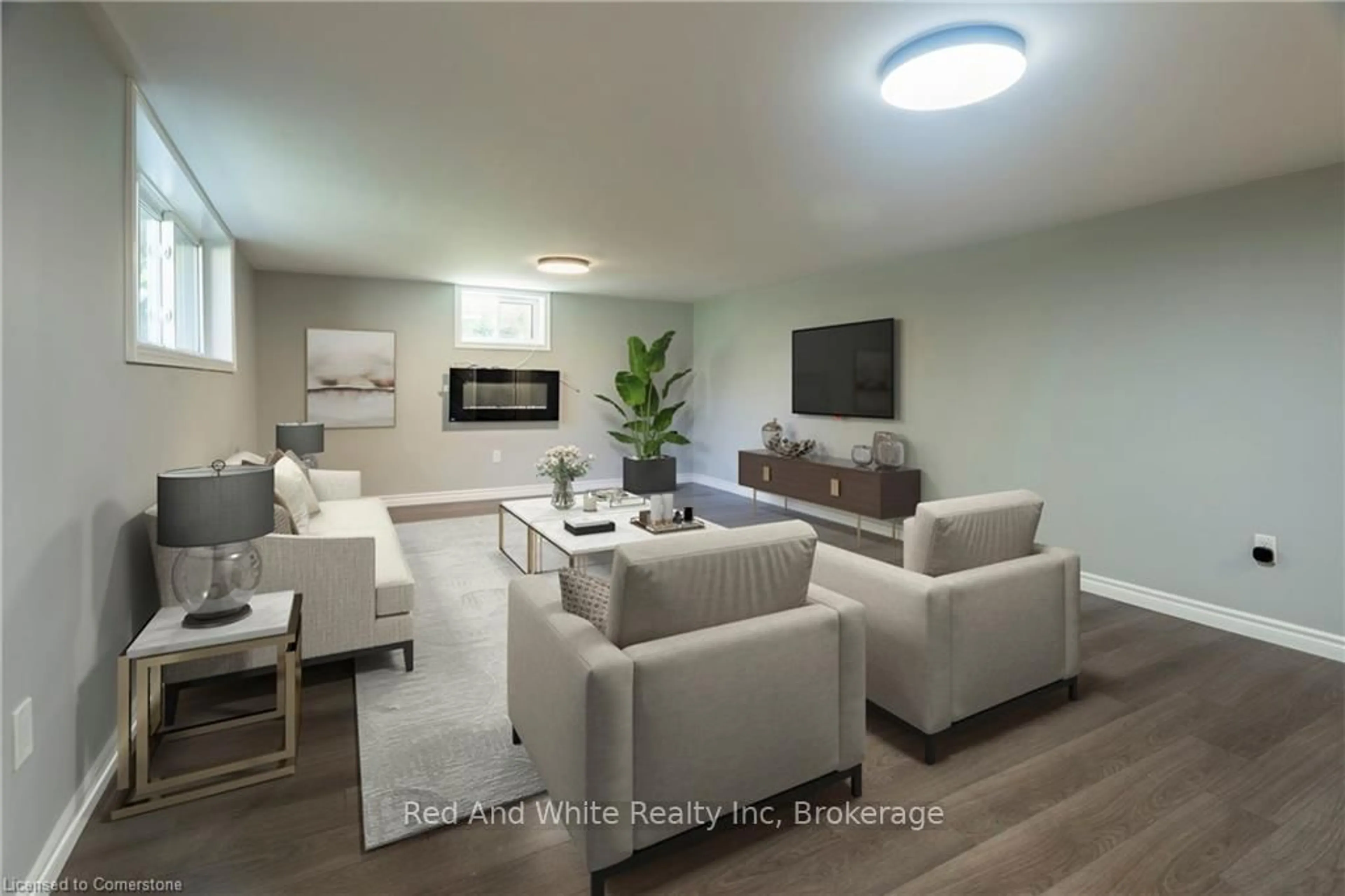 Living room with furniture, unknown for 104 Boniface Ave, Kitchener Ontario N2C 1L9