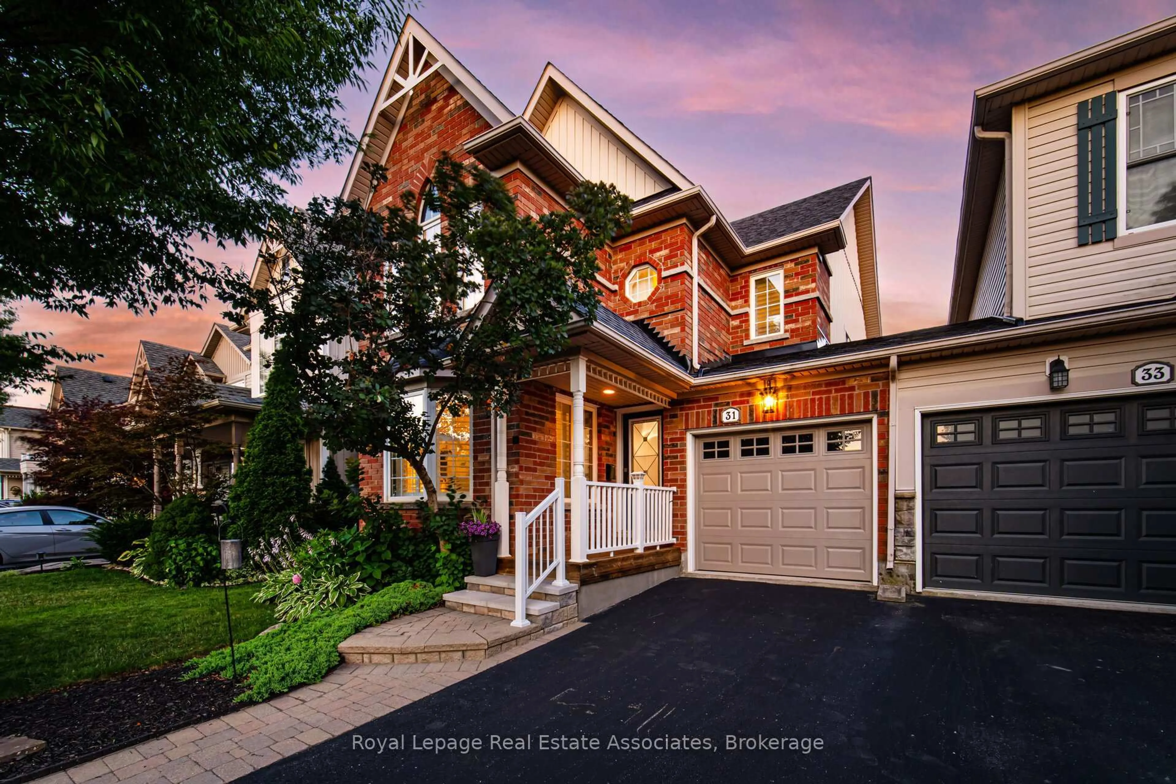 Home with brick exterior material, street for 31 BLUE SKY Tr, Hamilton Ontario L0R 2H8