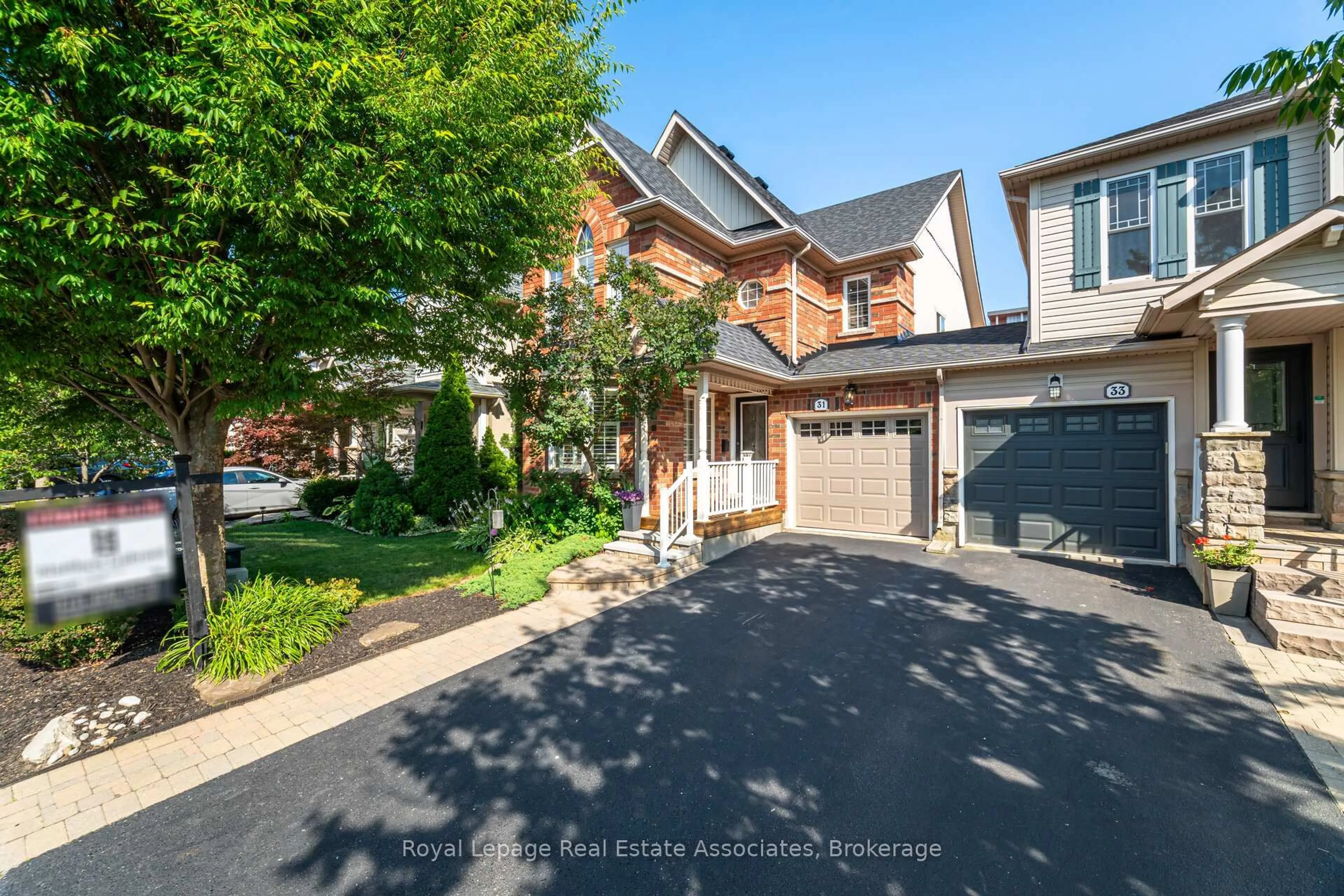Home with brick exterior material, street for 31 BLUE SKY Tr, Hamilton Ontario L0R 2H8