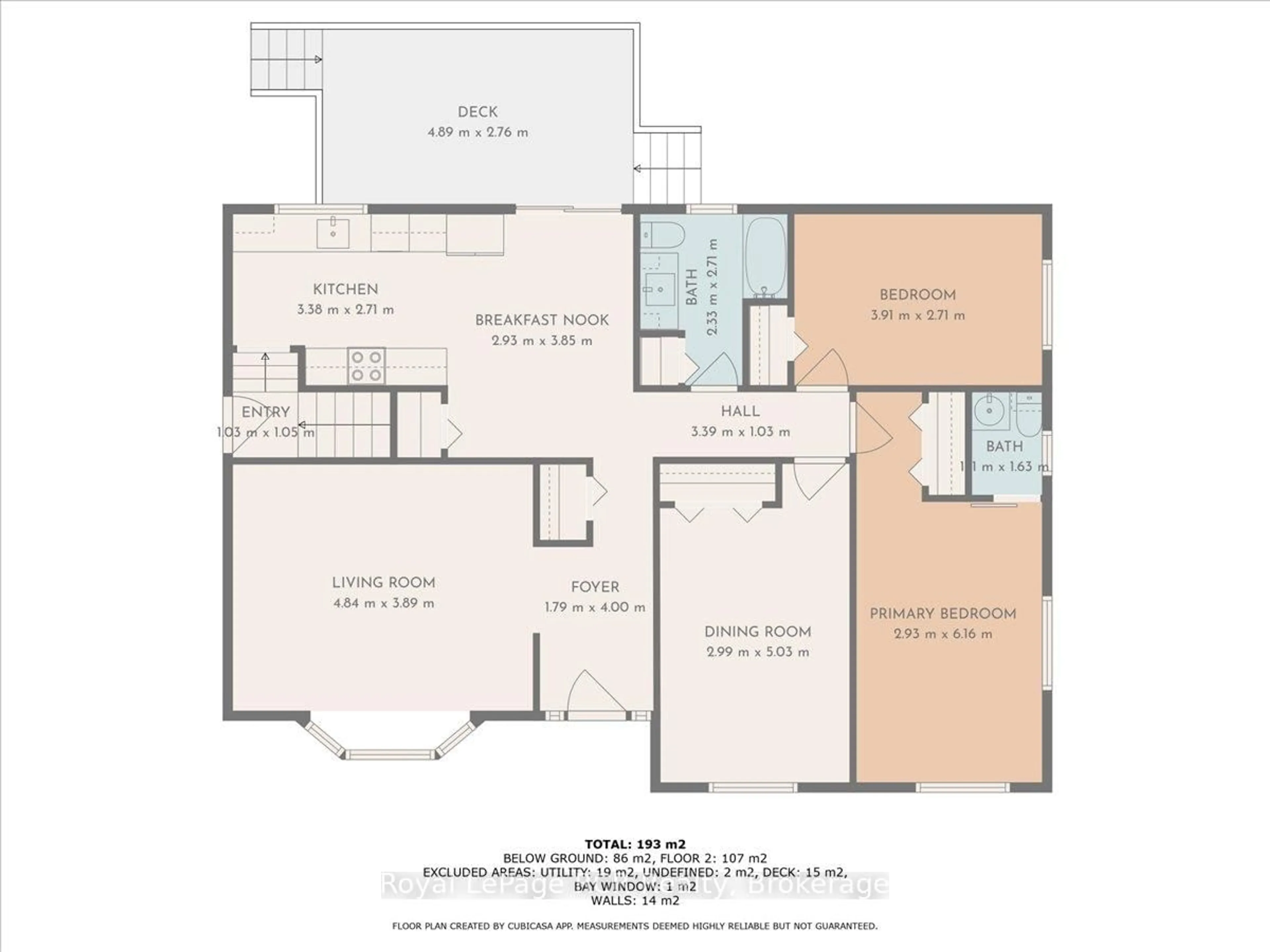 Floor plan for 594 17th Ave, Hanover Ontario N4N 3A9