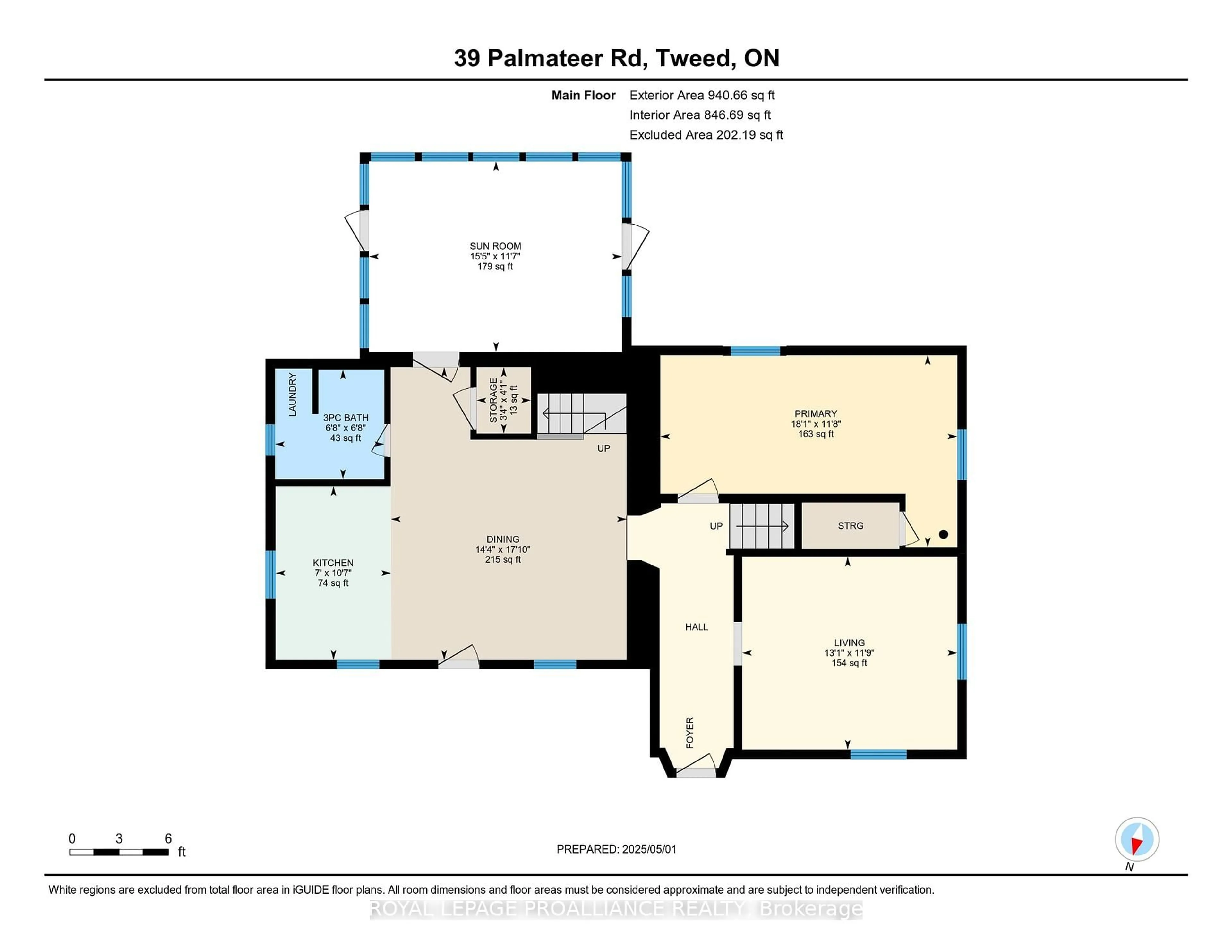 Floor plan for 39 Palmateer Rd, Tweed Ontario K0K 3J0