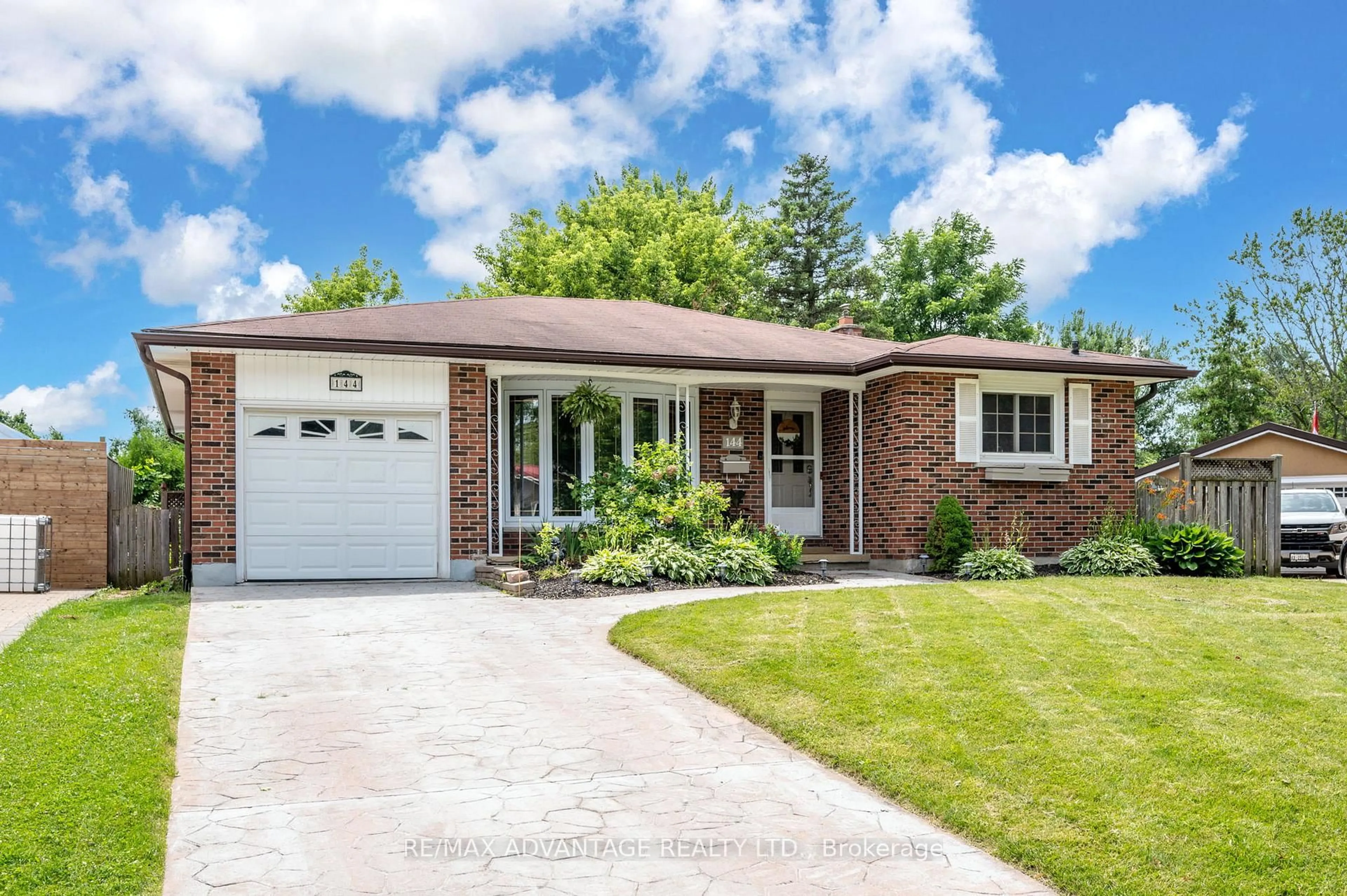 Home with brick exterior material, street for 144 Antrim Cres, London South Ontario N6E 1G8