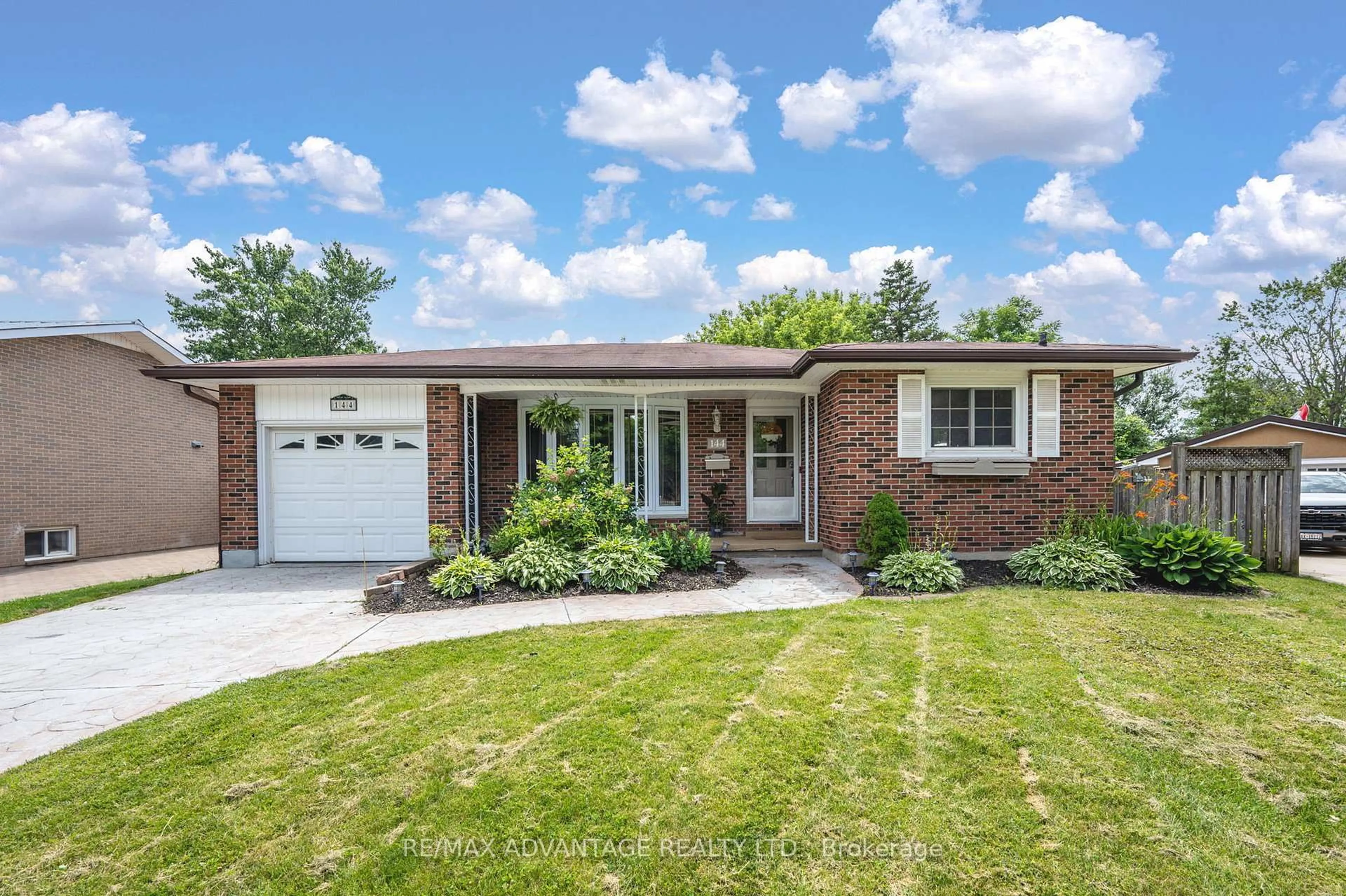 Home with brick exterior material, street for 144 Antrim Cres, London South Ontario N6E 1G8