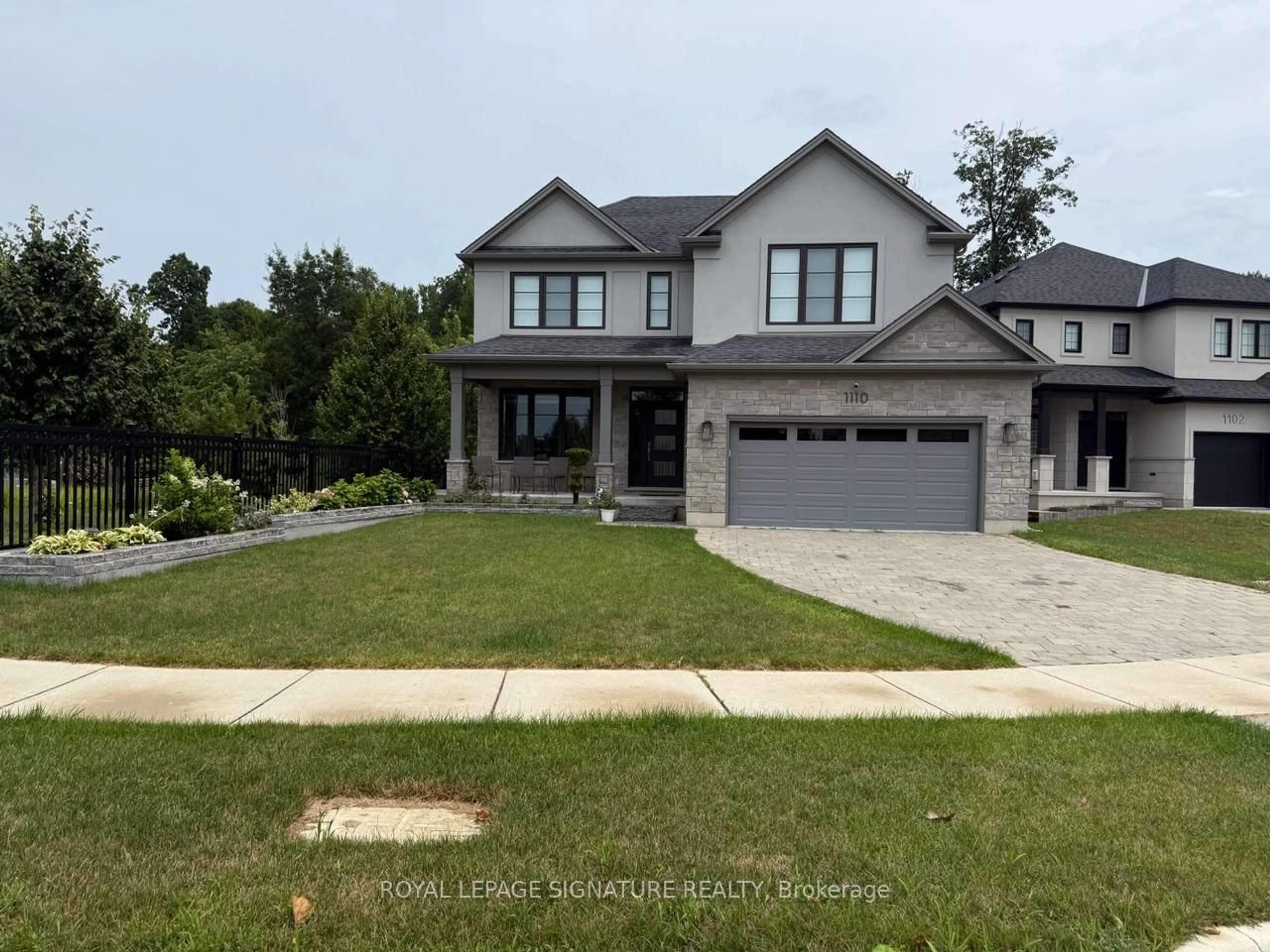 Home with brick exterior material, street for 1110 Riverbend Rd, London South Ontario N6K 0J1