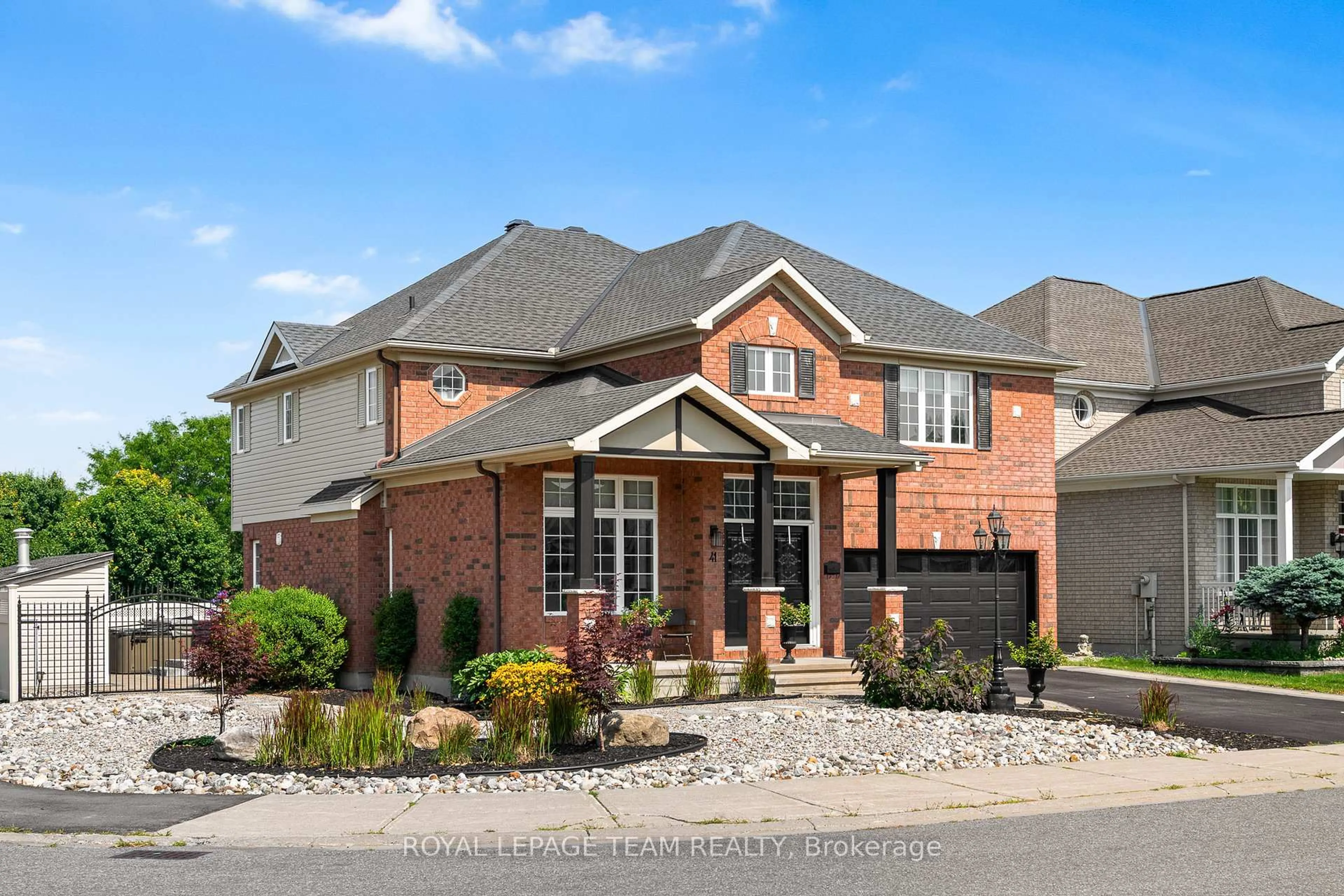 Home with brick exterior material, street for 41 Blackshire Circ, Ottawa Ontario K2J 5M2