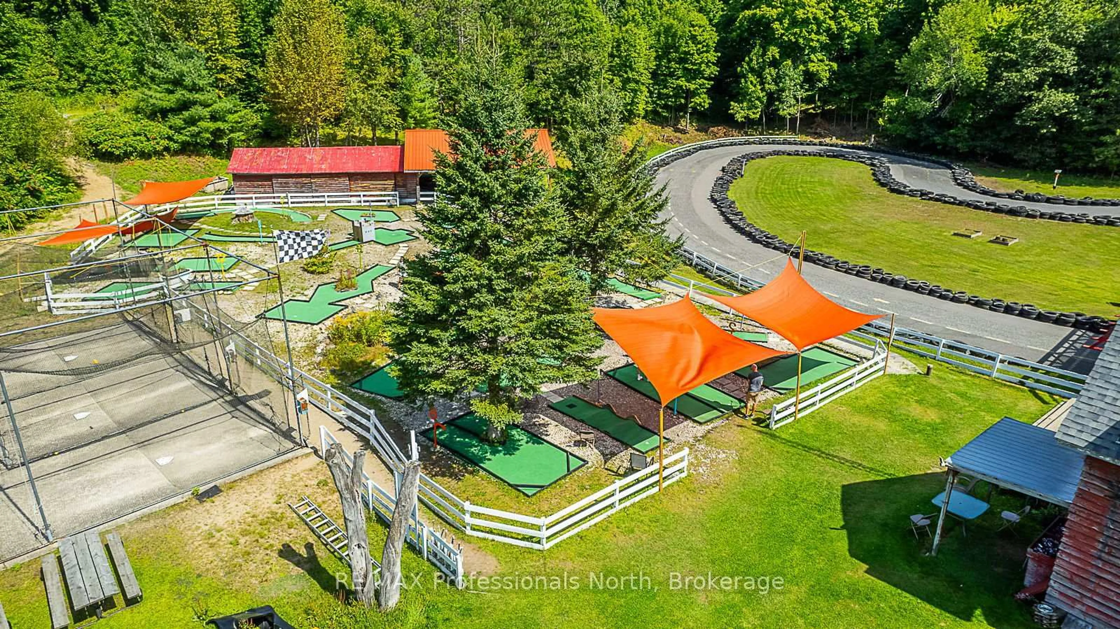 A pic from outside/outdoor area/front of a property/back of a property/a pic from drone, unknown for 1063 RAVINE Rd, Minden Hills Ontario K0M 2K0