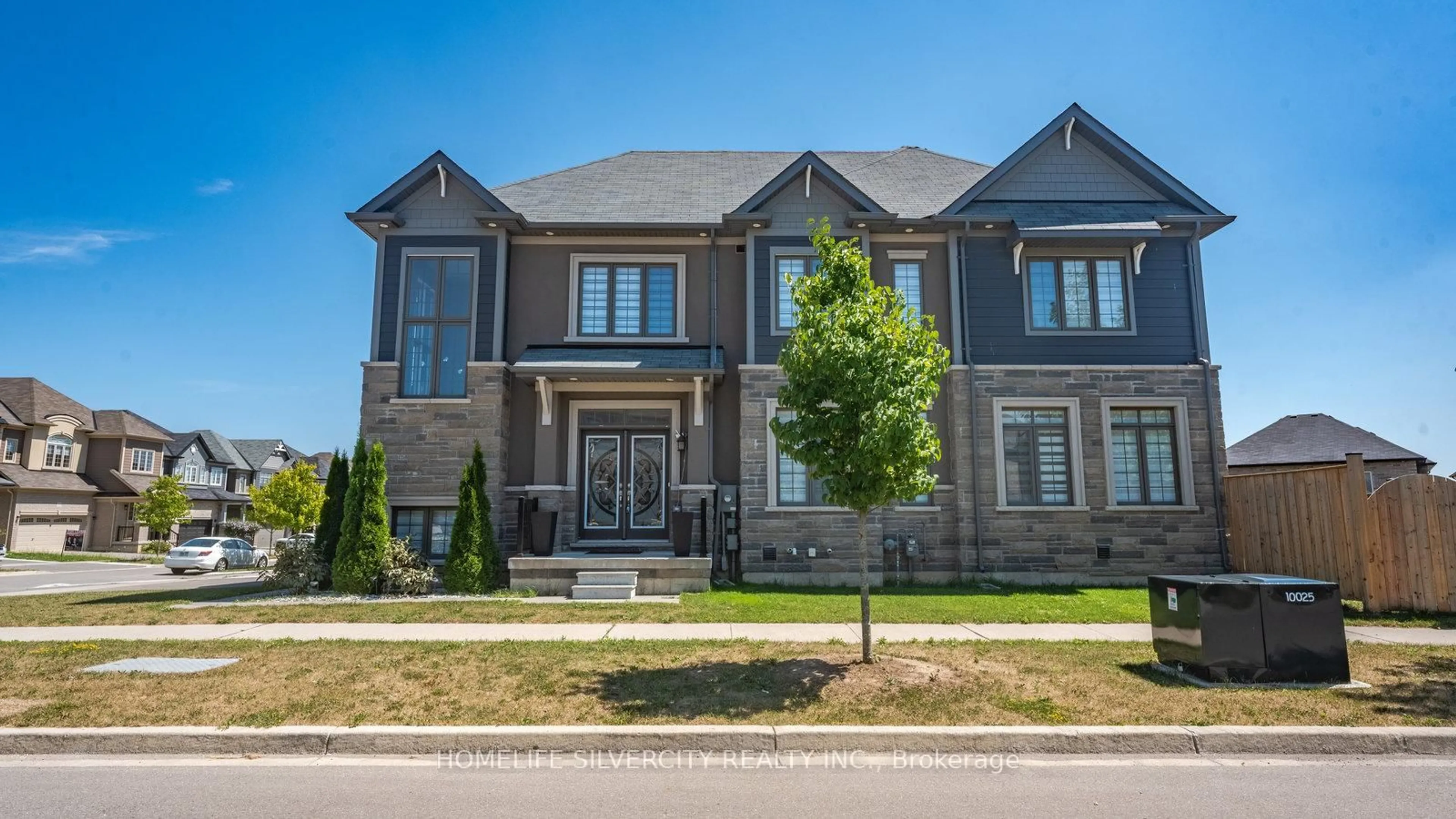 Home with brick exterior material, street for 146 Bilanski Farm Rd, Brantford Ontario N3S 0J3