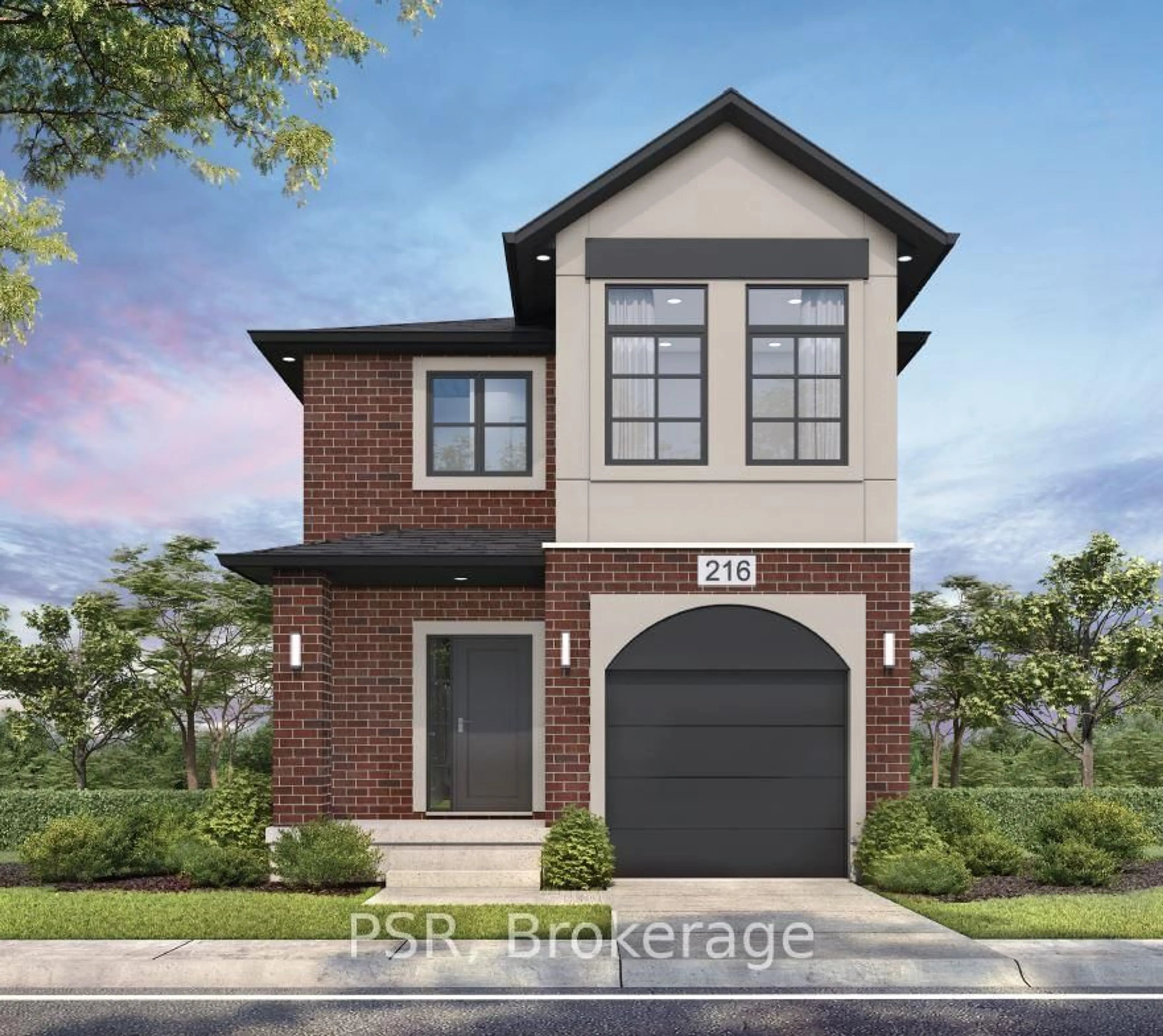 Home with brick exterior material, street for Lot 50 Rivergreen Cres, Cambridge Ontario N1S 0G1