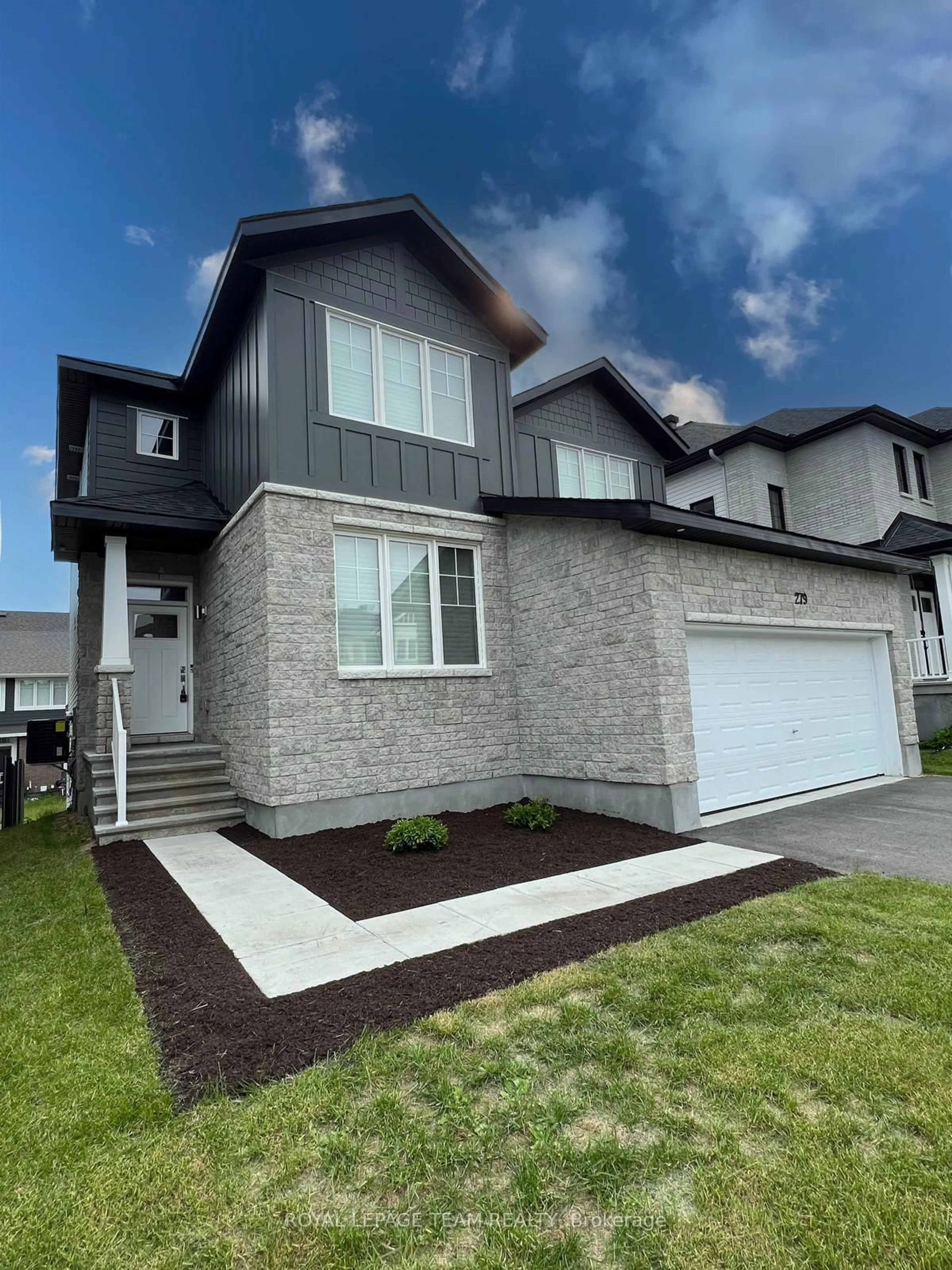 Home with brick exterior material, street for 279 Ketchikan Cres, Kanata Ontario K2T 0S2