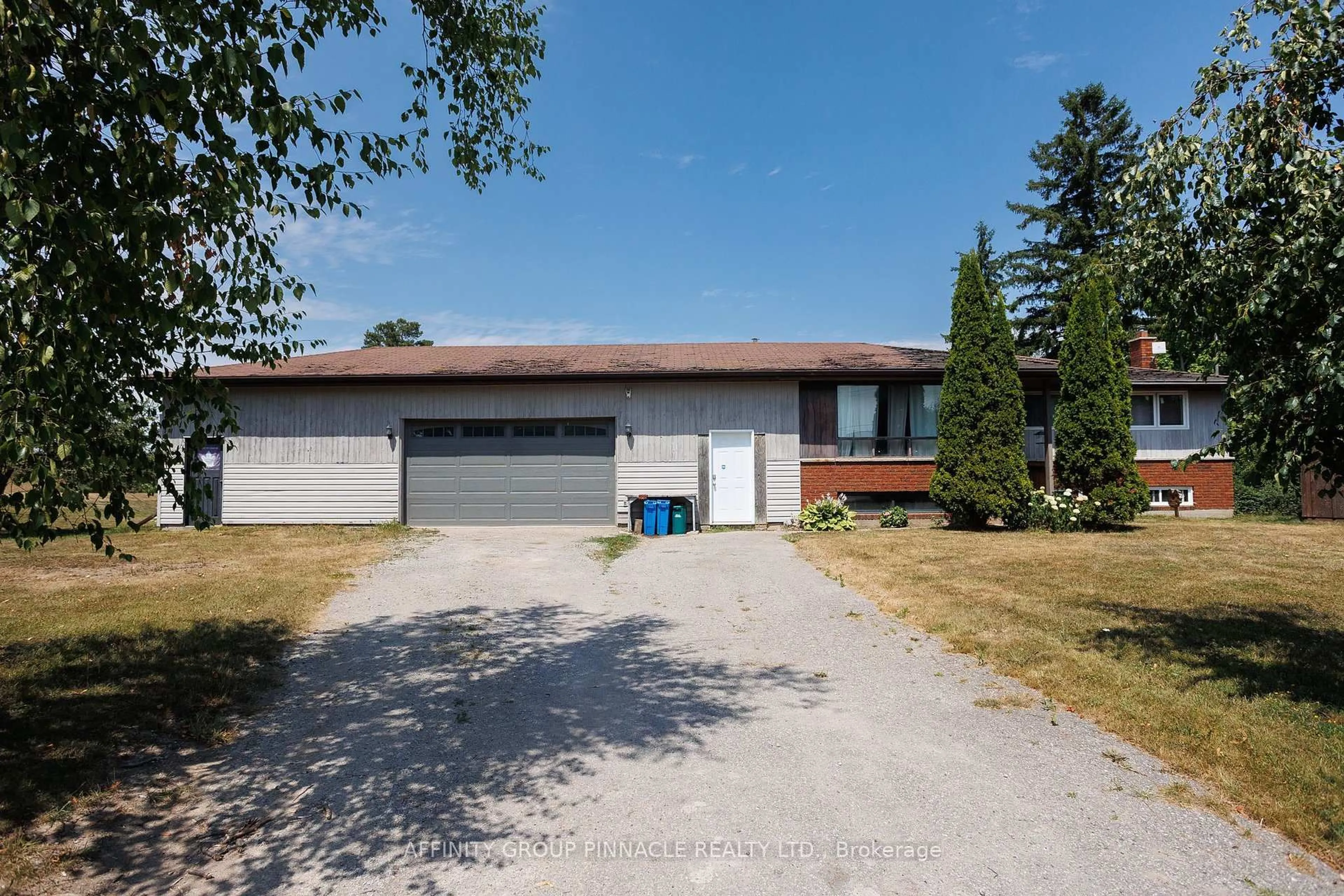 A pic from outside/outdoor area/front of a property/back of a property/a pic from drone, street for 45 Golden Mile Rd, Kawartha Lakes Ontario K9V 4R4
