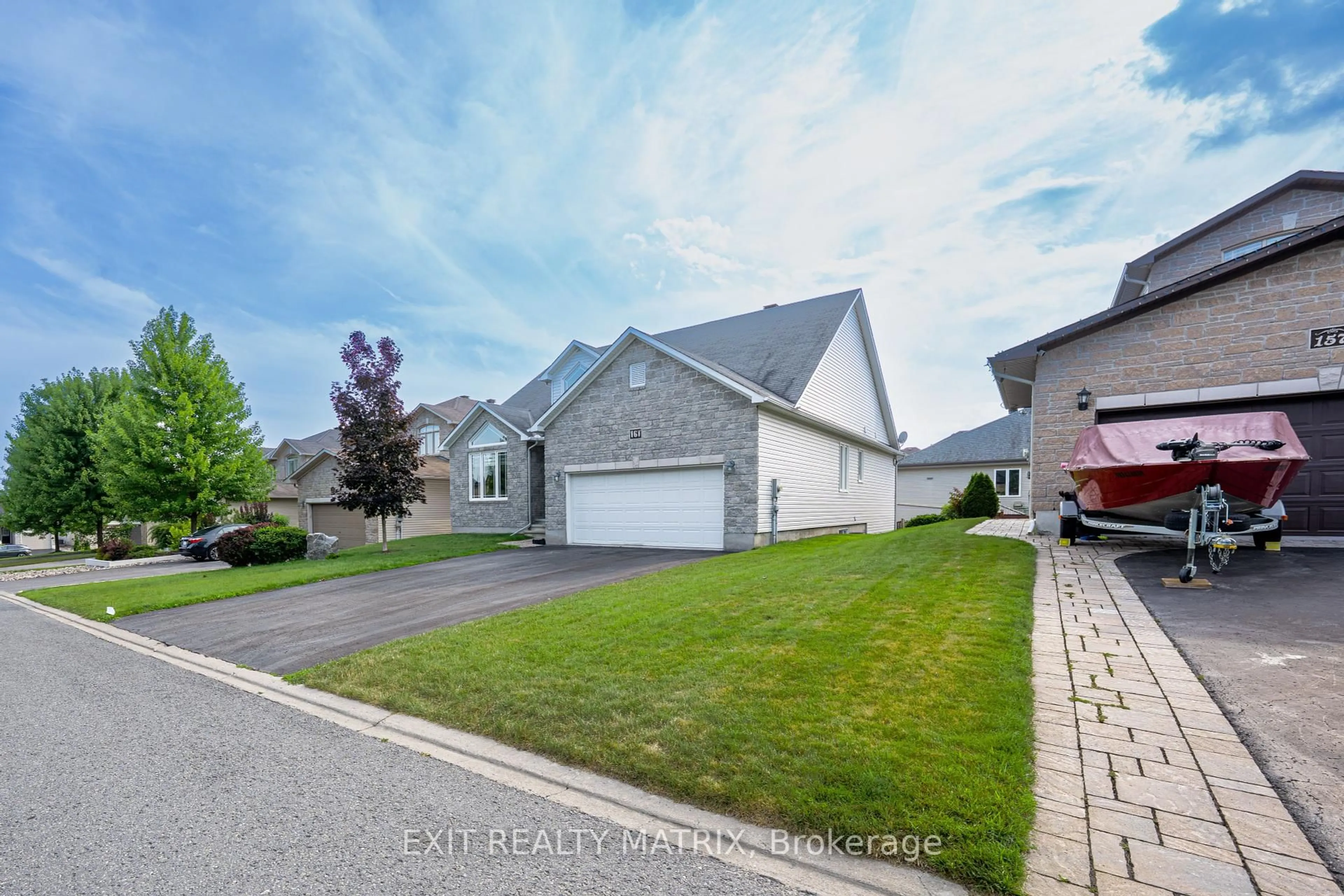 A pic from outside/outdoor area/front of a property/back of a property/a pic from drone, street for 161 Opale St, Clarence-Rockland Ontario K4K 0G3