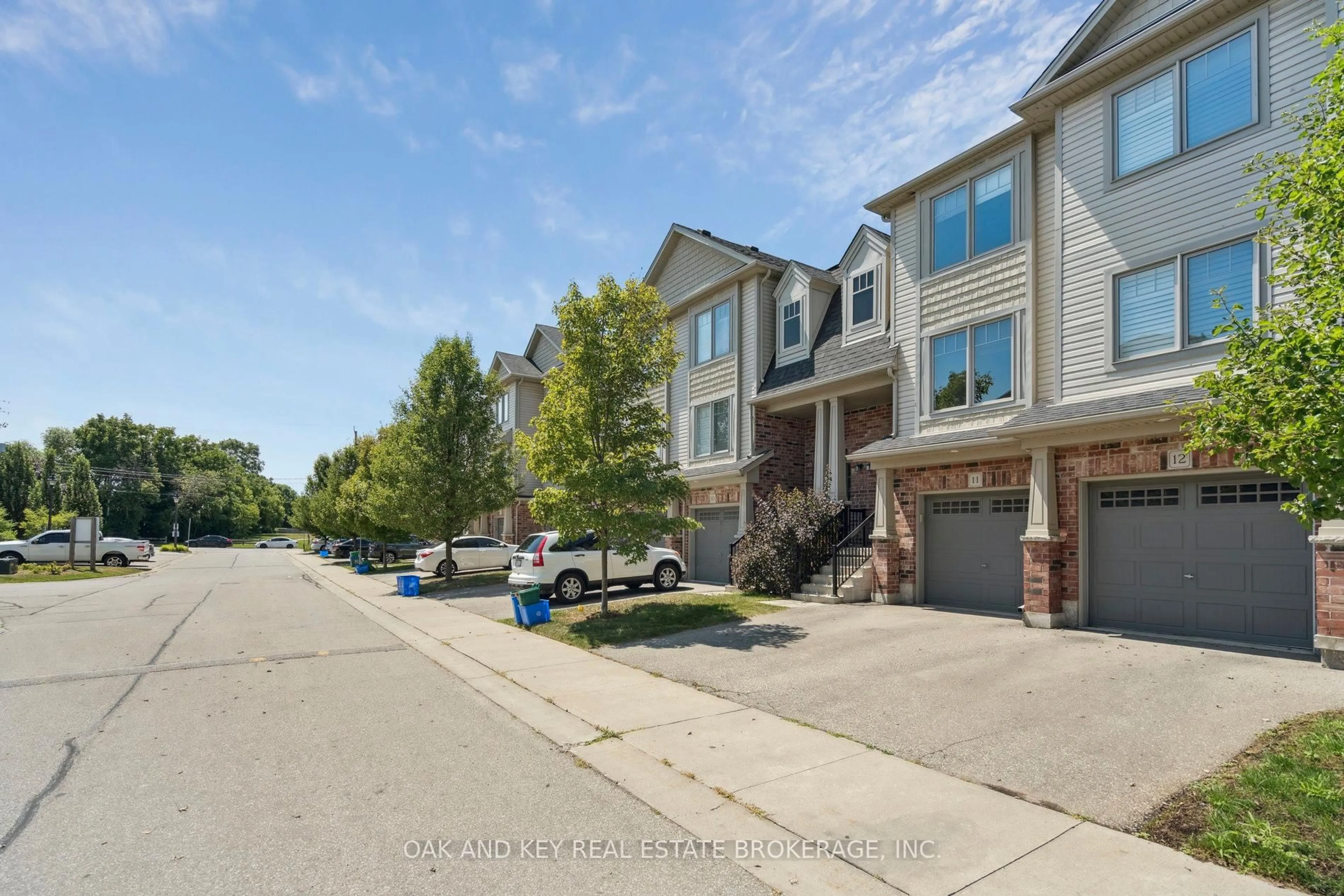 A pic from outside/outdoor area/front of a property/back of a property/a pic from drone, street for 750 Lawrence St #11, Cambridge Ontario N3H 0A9