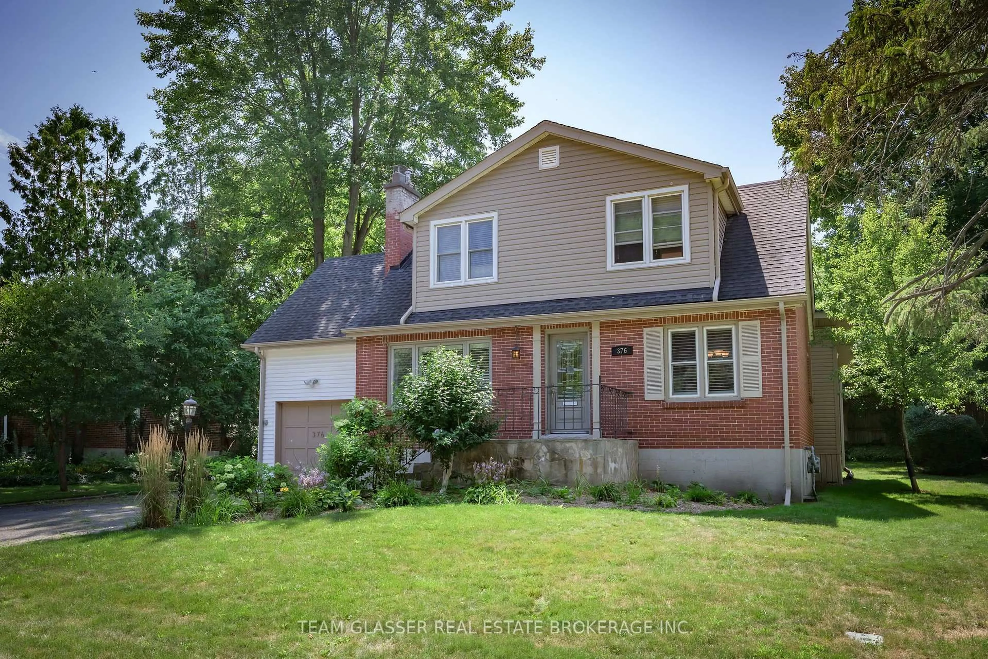 Home with brick exterior material, street for 376 Cedar Ave, London North Ontario N6G 1E7