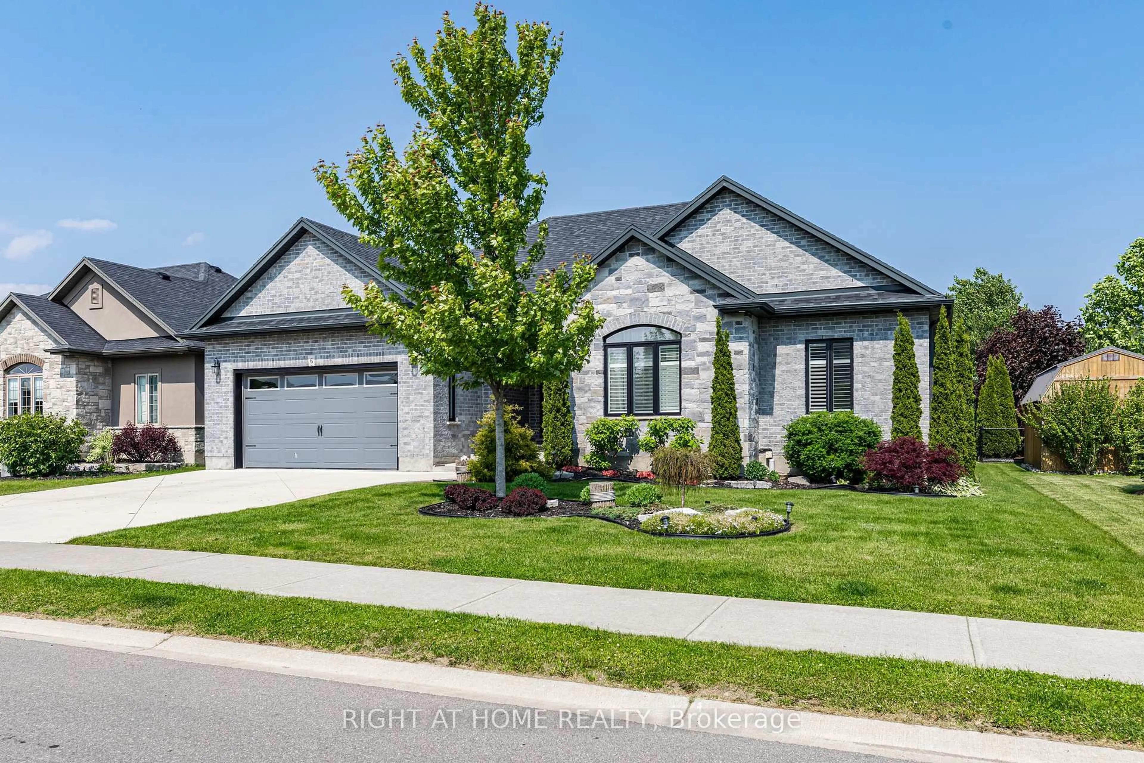 Home with brick exterior material, street for 6 Bluenose Dr, Norfolk Ontario N0A 1N7