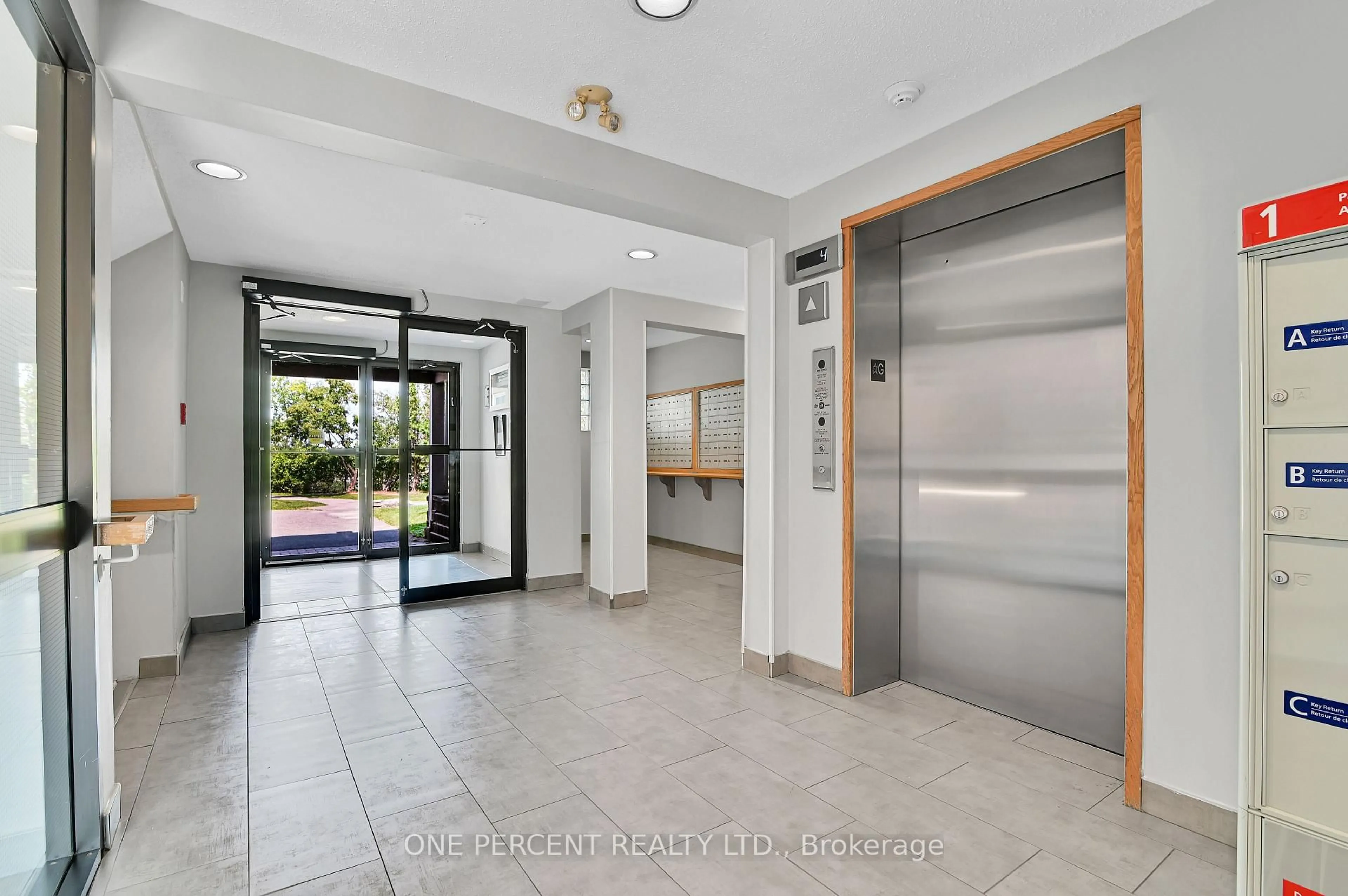 Indoor foyer for 345 Centrum Blvd #201, Ottawa Ontario K1E 3W9