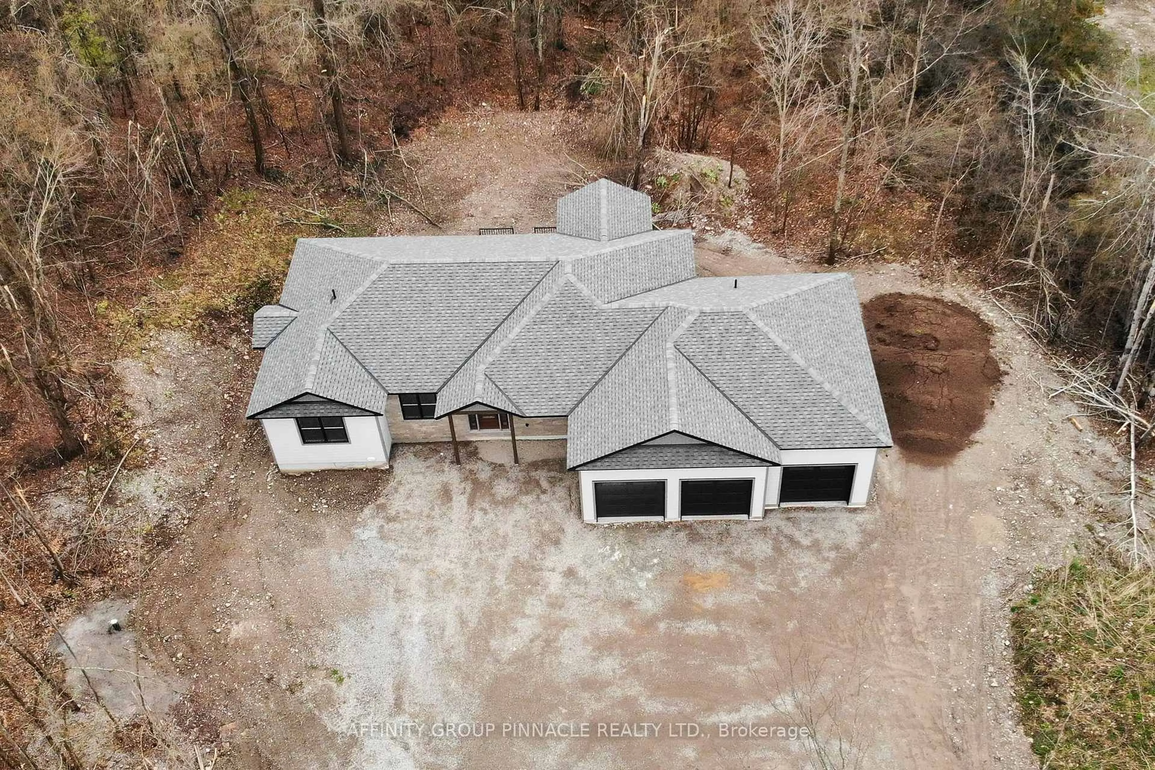 A pic from outside/outdoor area/front of a property/back of a property/a pic from drone, water/lake/river/ocean view for Lot 21 Ellwood Cres, Trent Lakes Ontario K0M 1A0