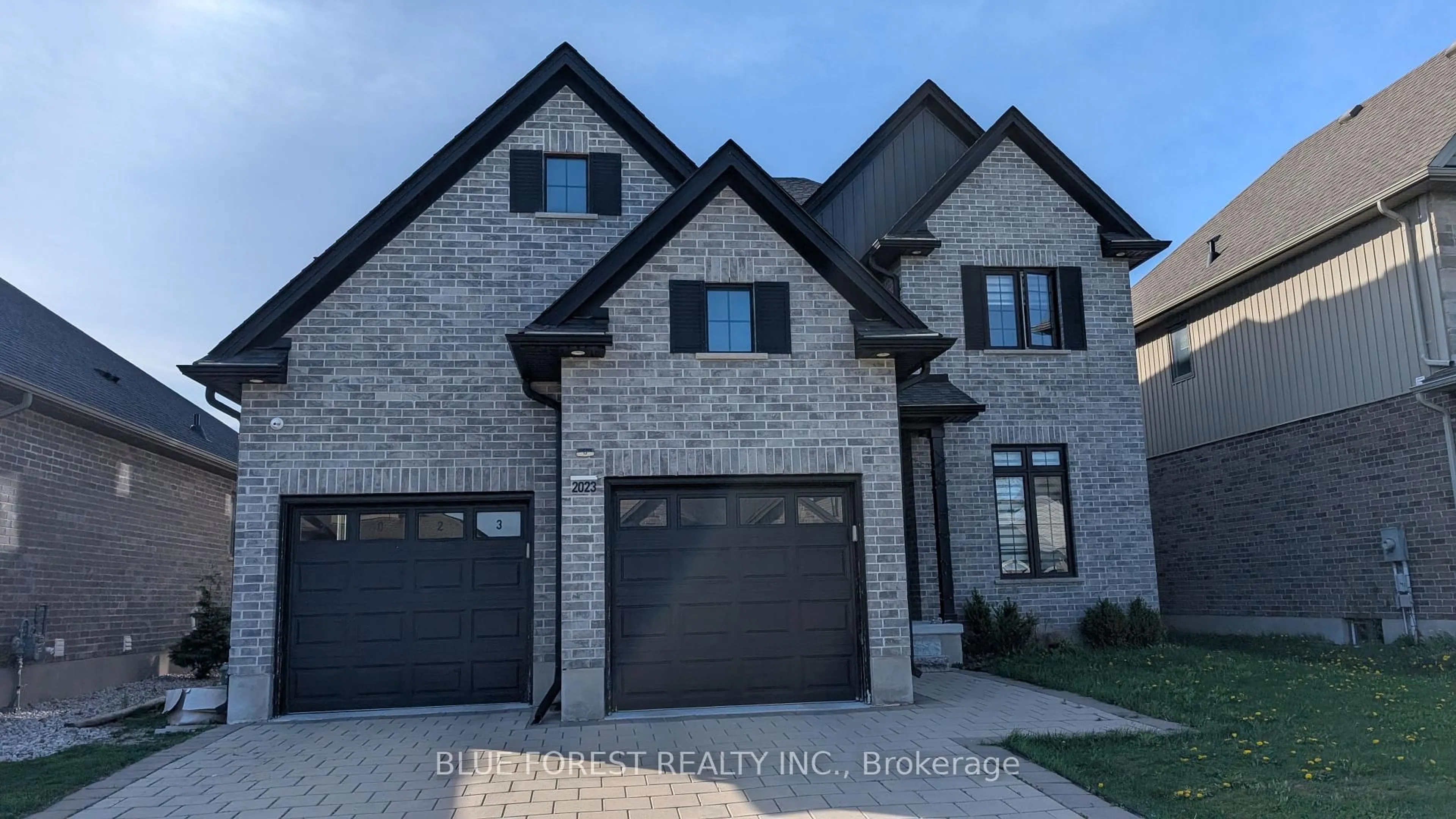 Home with brick exterior material, street for 2023 Westwick Walk, London South Ontario N6P 0A2