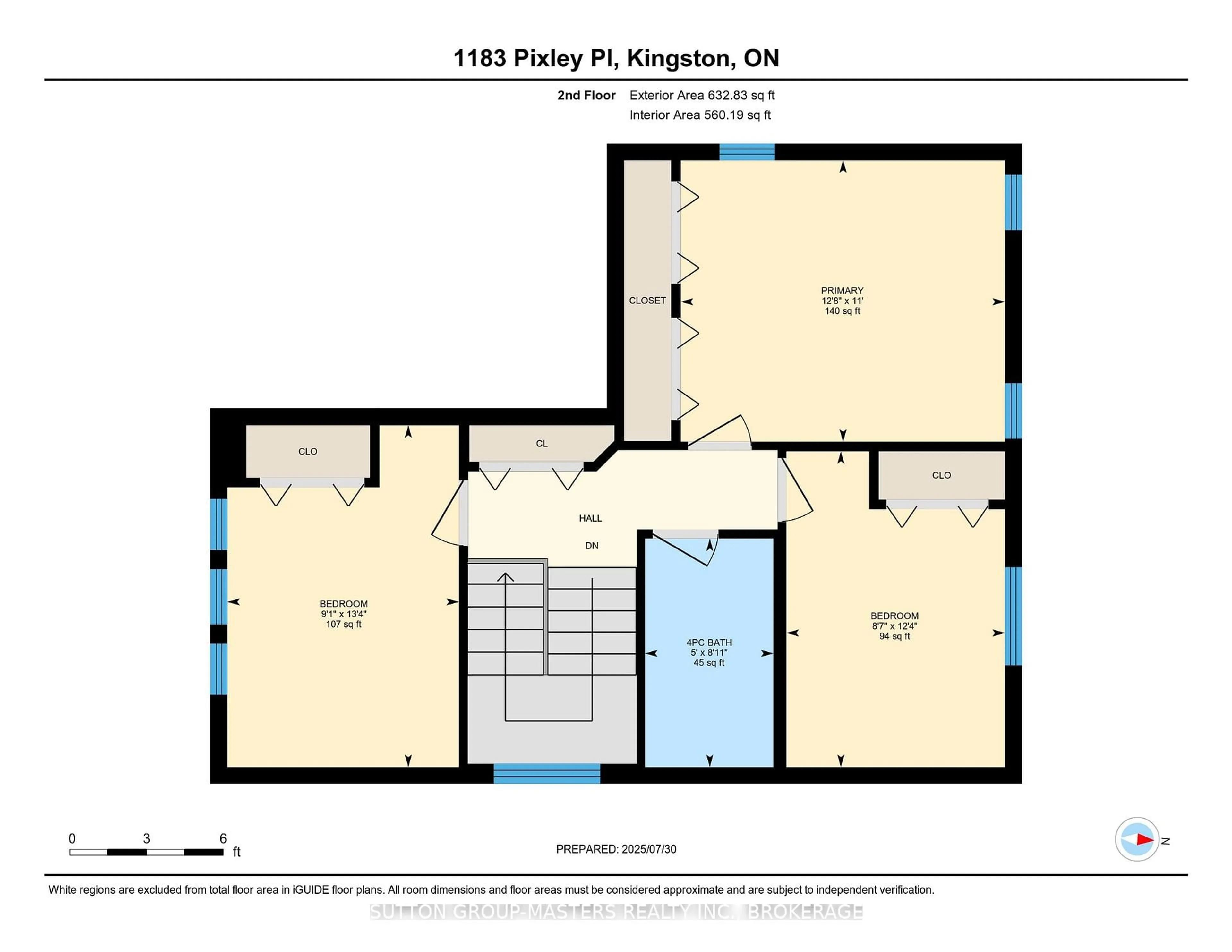 Floor plan for 1183 Pixley Pl, Kingston Ontario K7M 0A1