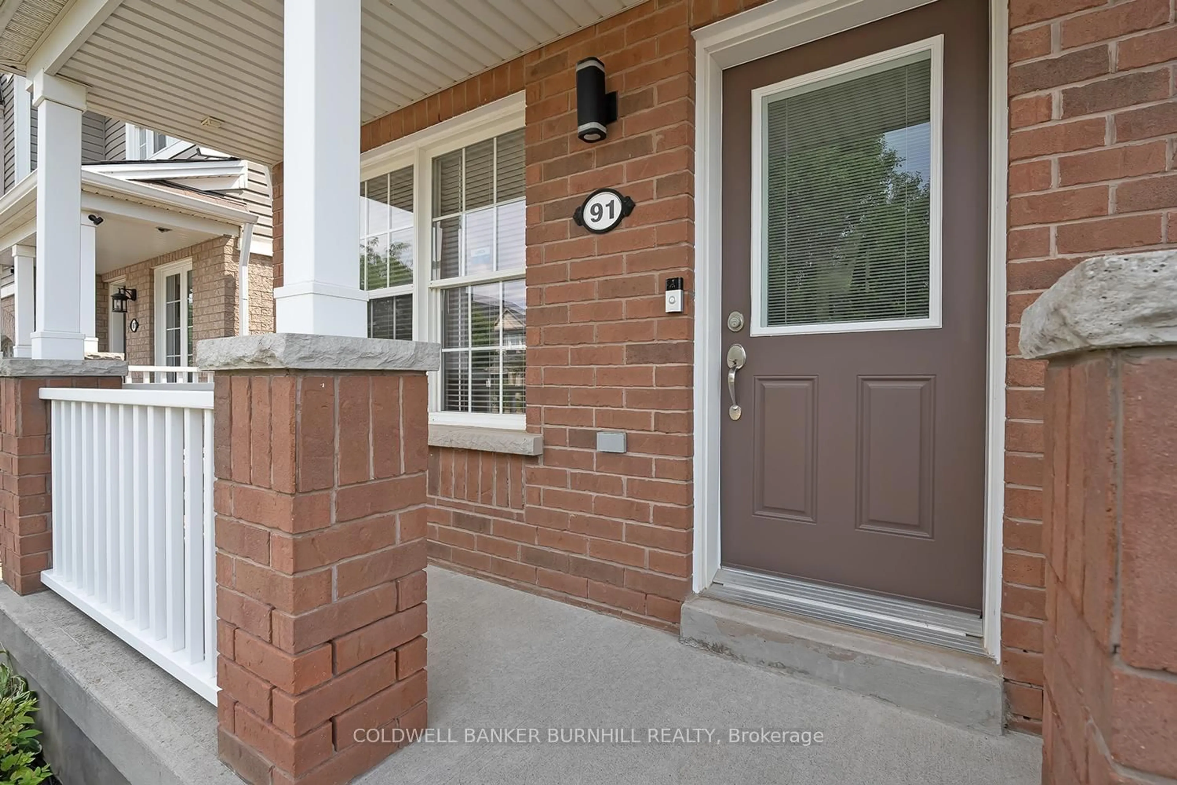 Home with brick exterior material, street for 91 Cleghorn Dr, Hamilton Ontario L0R 1C0