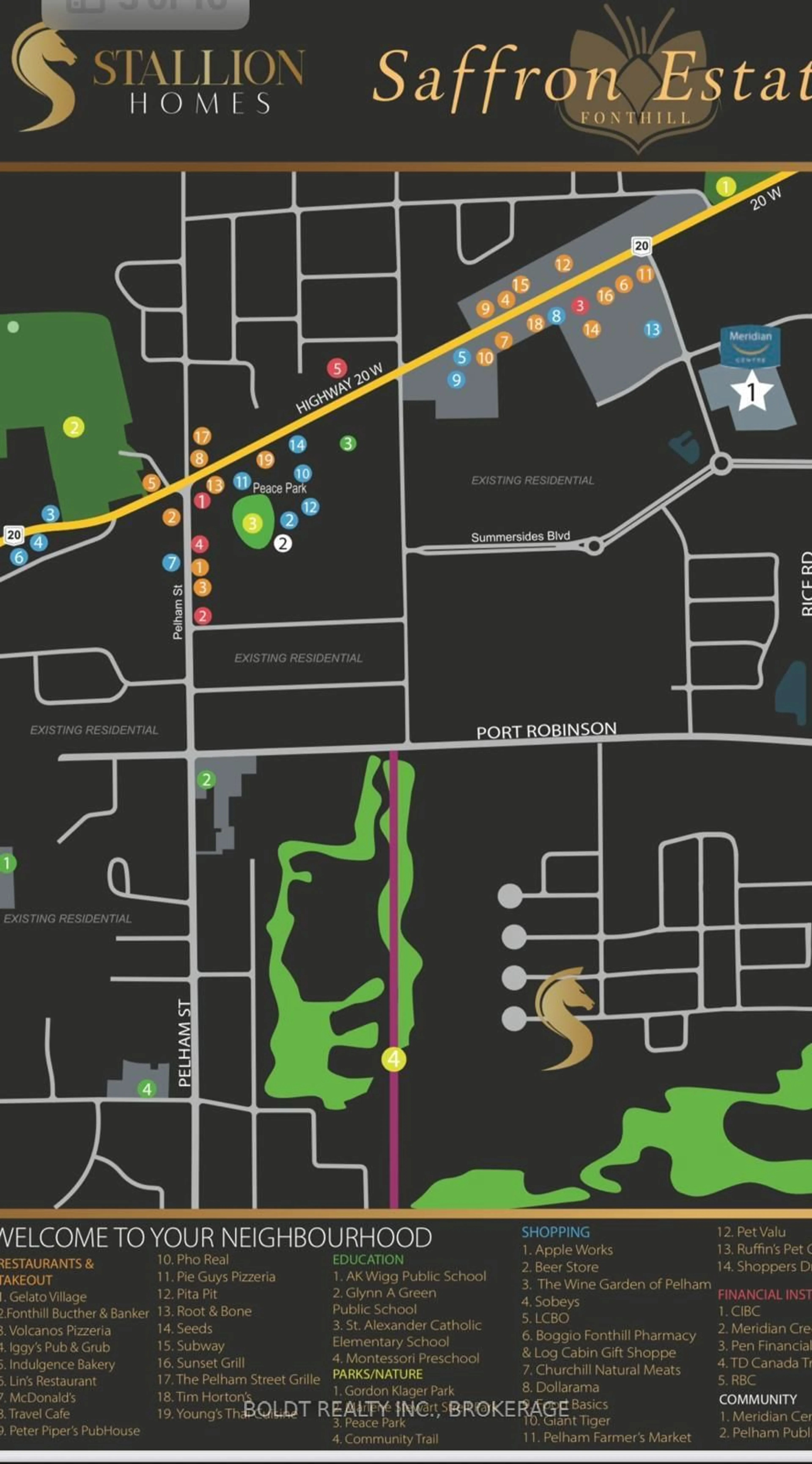 Picture of a map for 169 Walker Rd, Pelham Ontario L3B 5N5