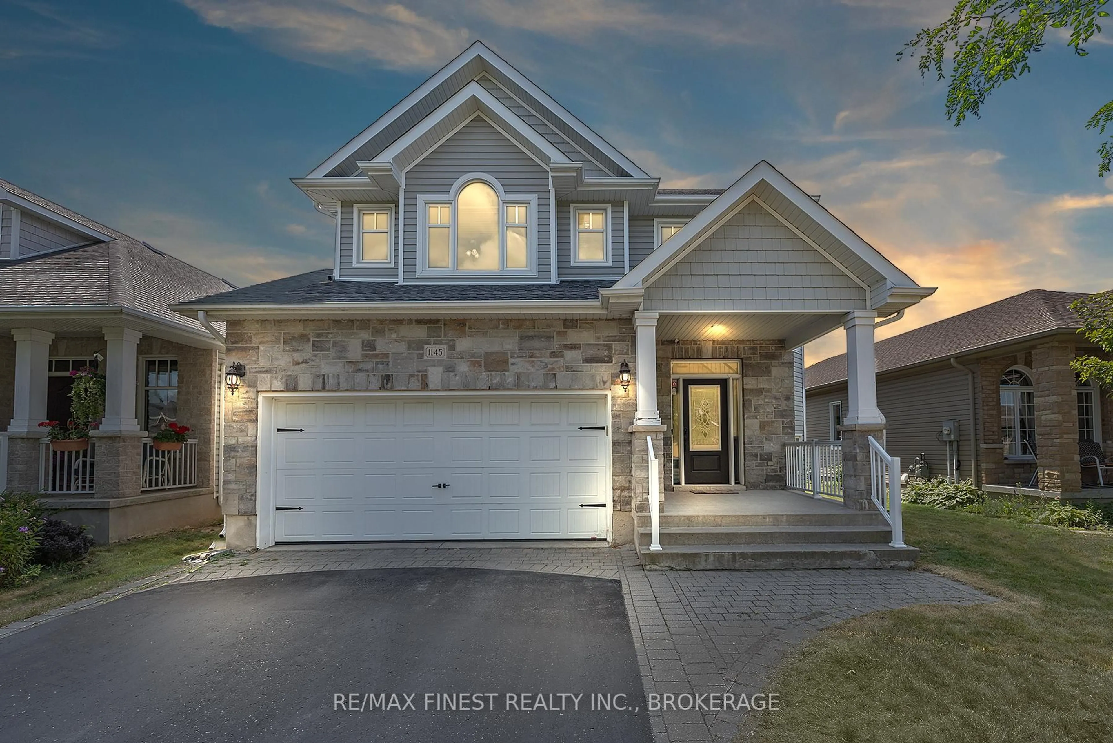 Home with vinyl exterior material, street for 1145 Crossfield Ave, Kingston Ontario K7P 0G5