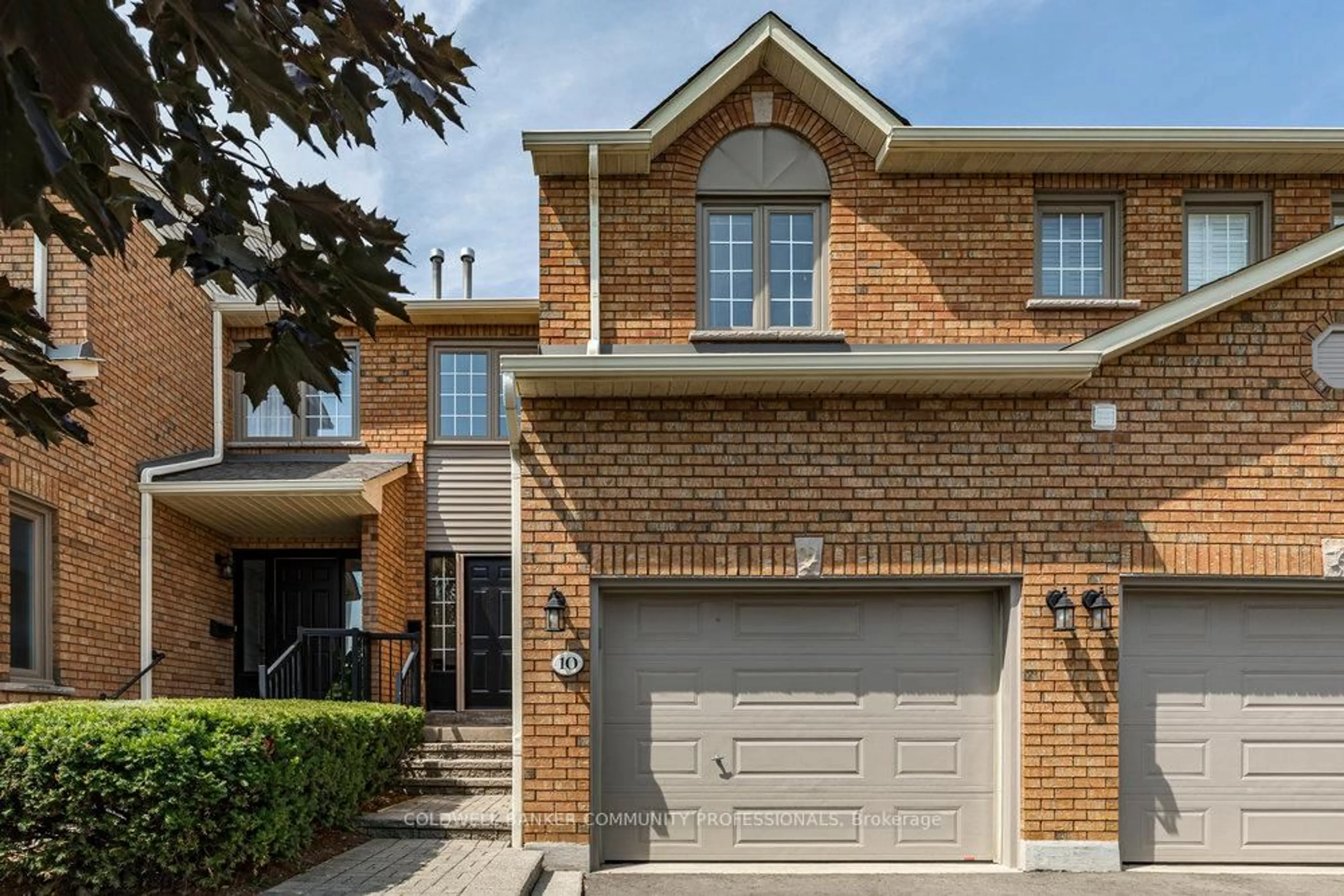 Home with brick exterior material, street for 10 Huntingwood Ave #20, Hamilton Ontario L9H 6X3