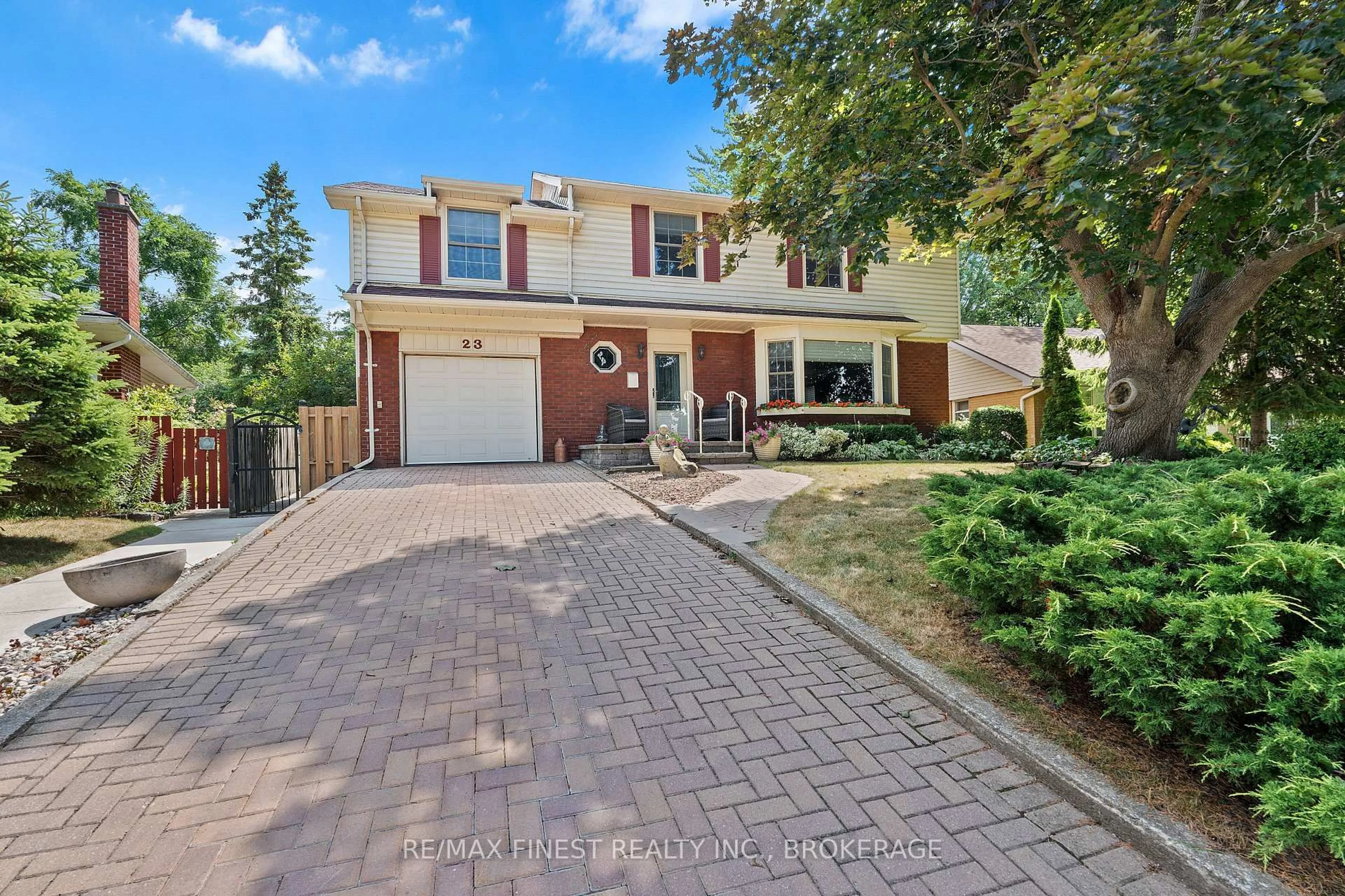 Home with brick exterior material, street for 23 Stormont Ave, Kingston Ontario K7M 1N9