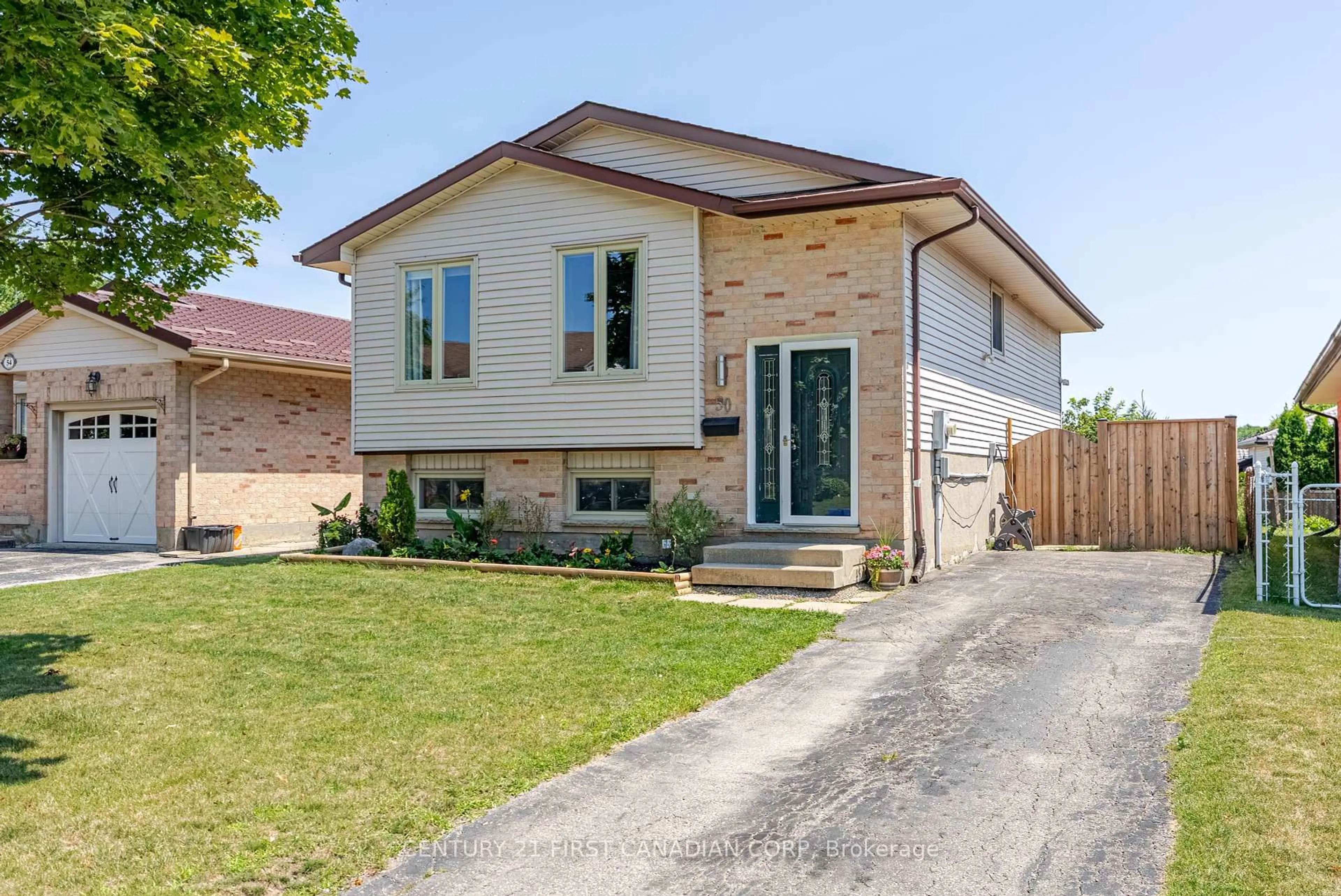 Home with brick exterior material, street for 50 Erica Cres, London South Ontario N6E 3P4