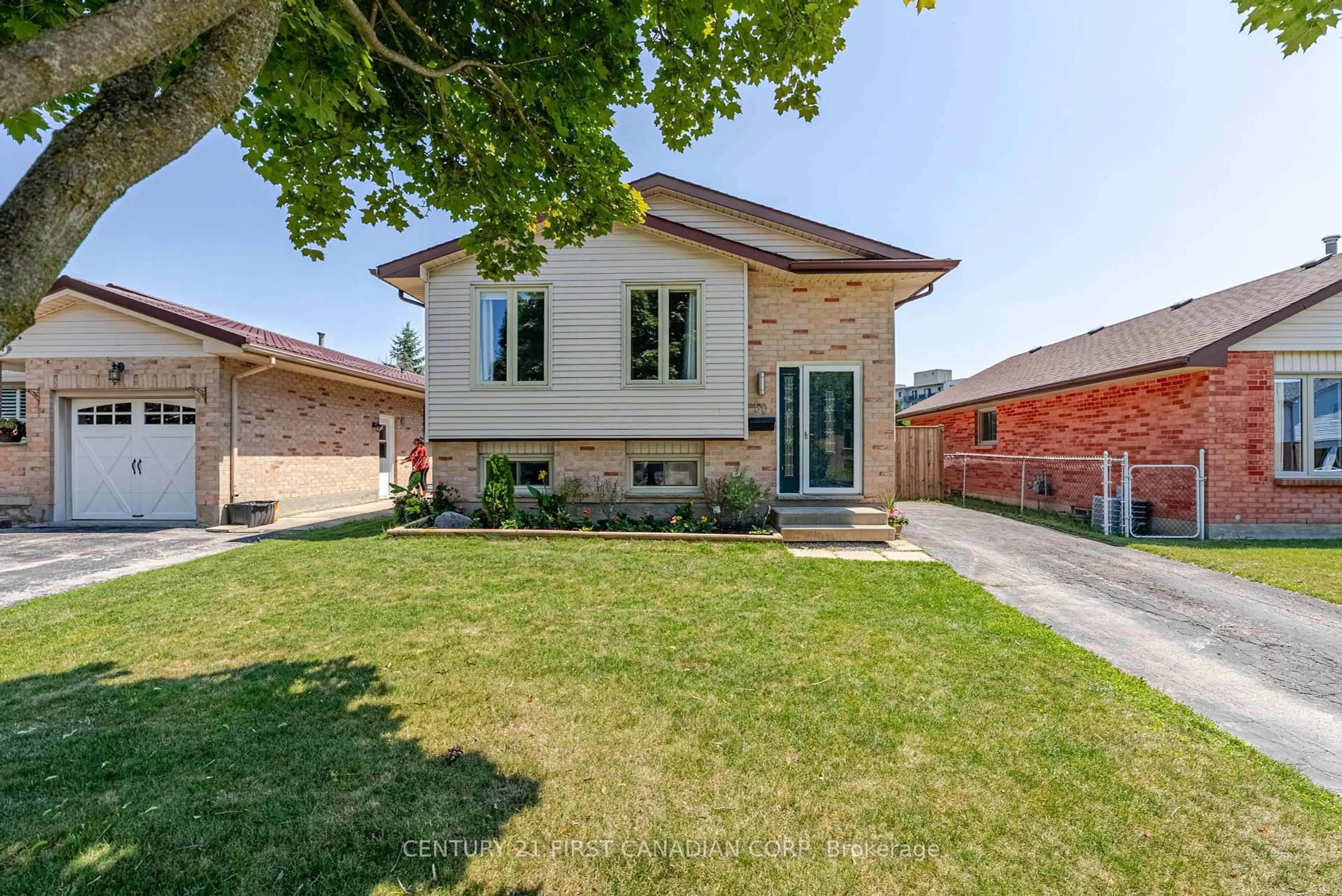Home with brick exterior material, street for 50 Erica Cres, London South Ontario N6E 3P4