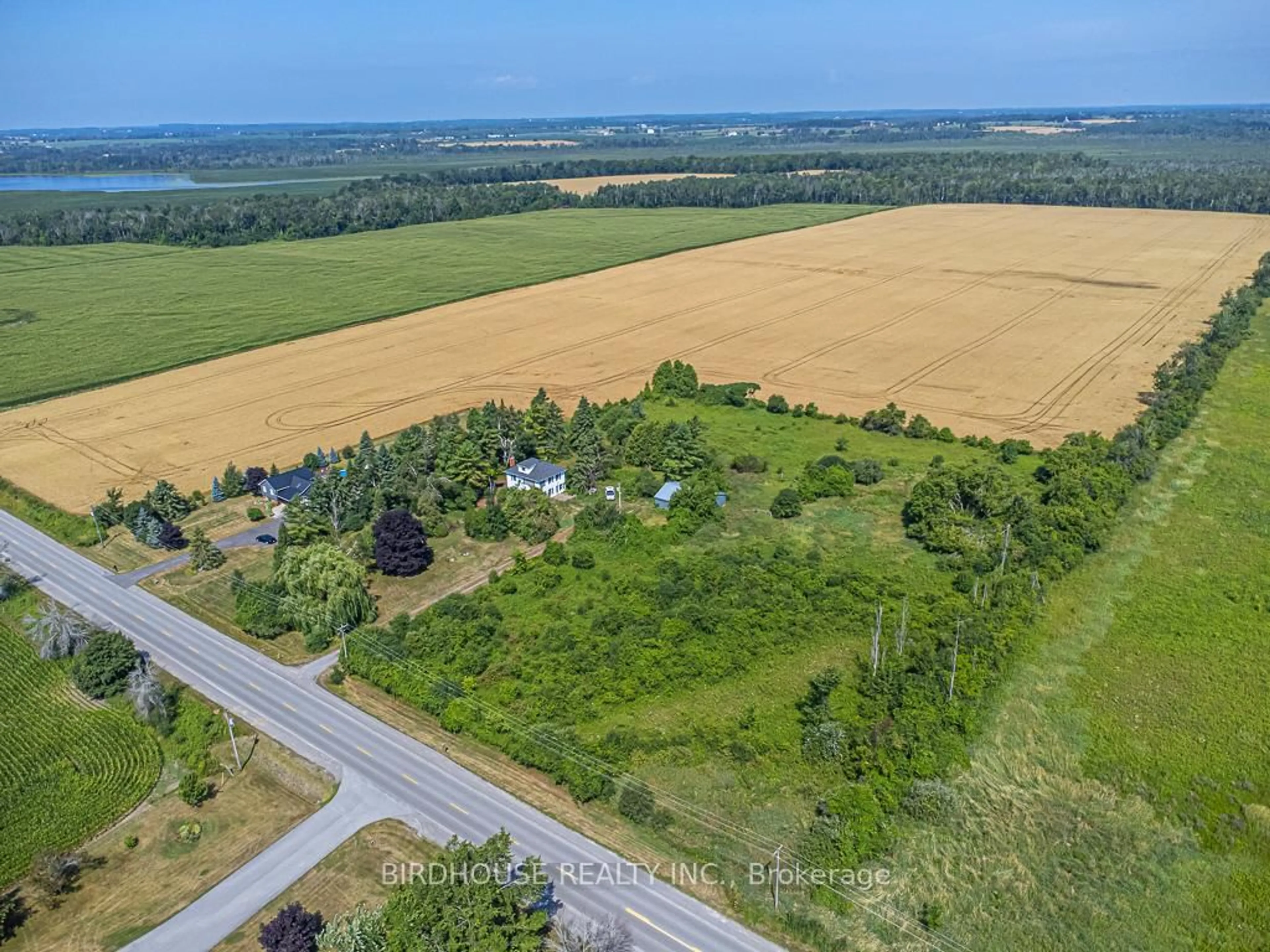 A pic from outside/outdoor area/front of a property/back of a property/a pic from drone, water/lake/river/ocean view for 151 Cottage Rd, Kawartha Lakes Ontario K0M 2C0