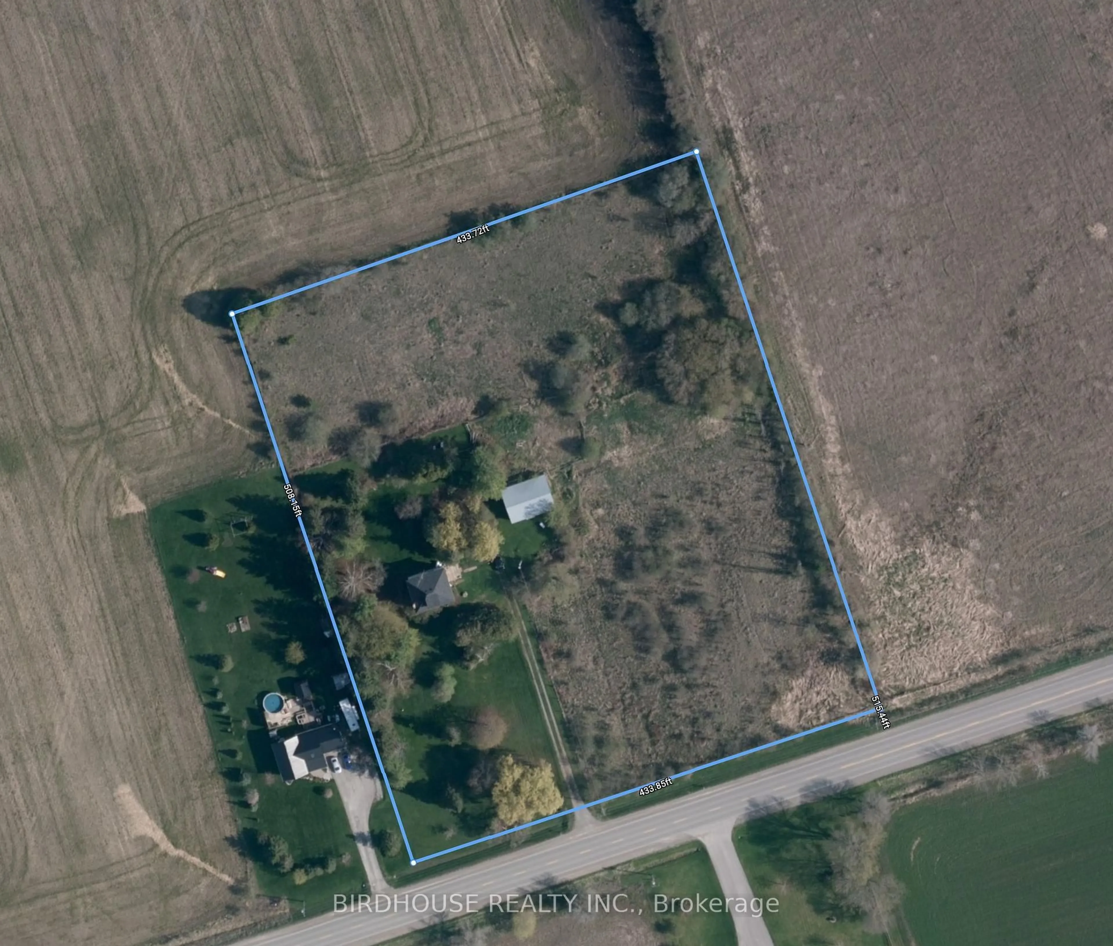 A pic from outside/outdoor area/front of a property/back of a property/a pic from drone, building for 151 Cottage Rd, Kawartha Lakes Ontario K0M 2C0