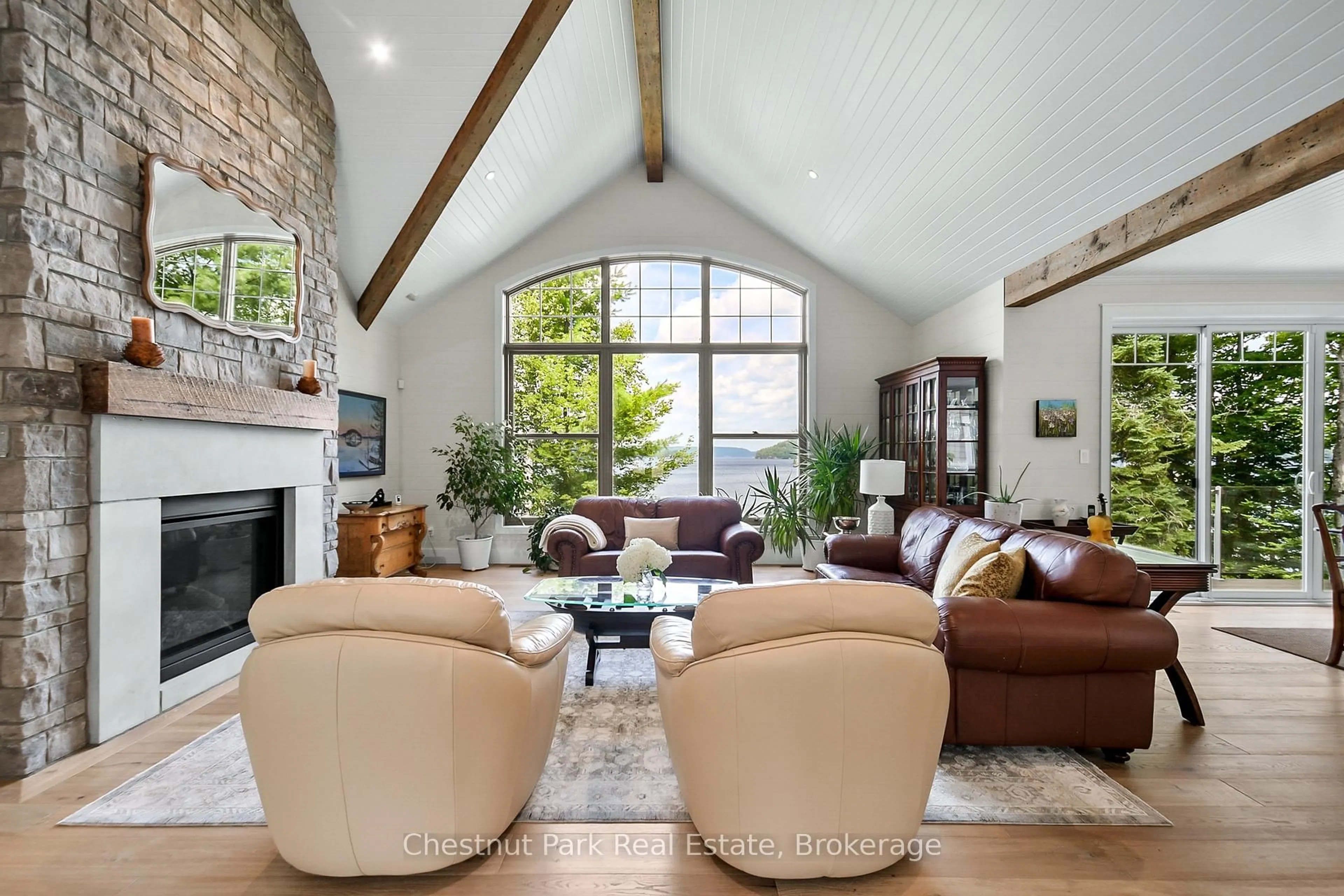 Living room with furniture, unknown for 624 Muskoka Road 10, Huntsville Ontario P0B 1L0