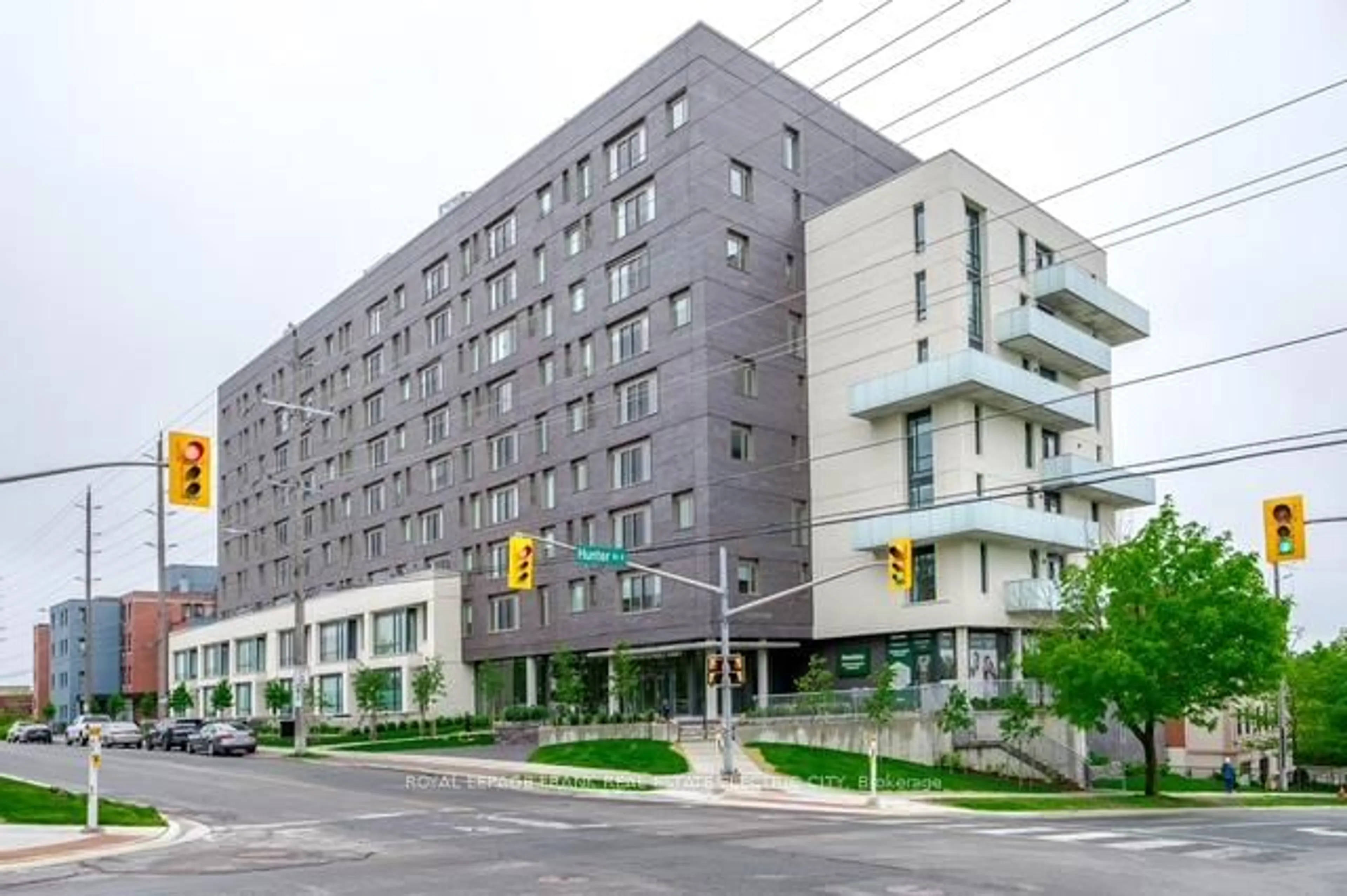 Patio, street for 195 Hunter St #502, Peterborough East Ontario K9H 1G9